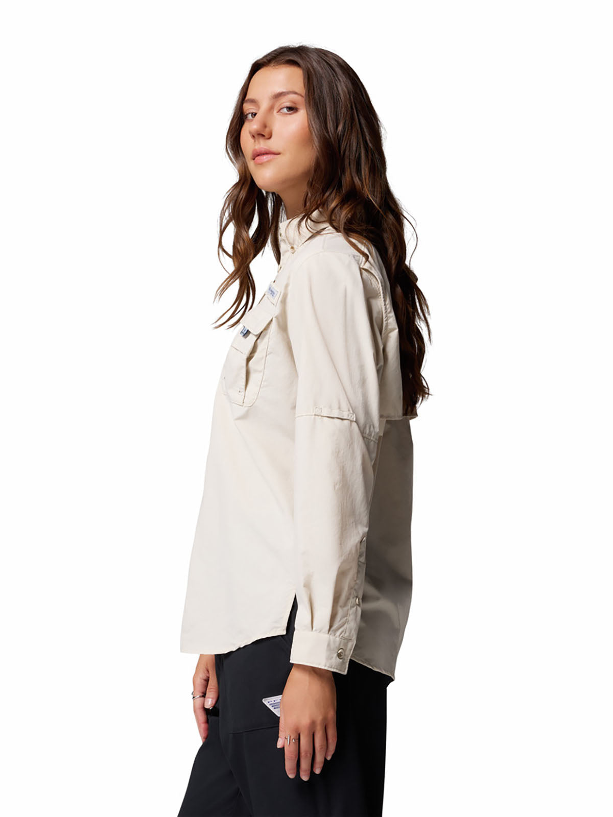 Blusa Manga Larga Mujer PFG Bahama™ II Beige