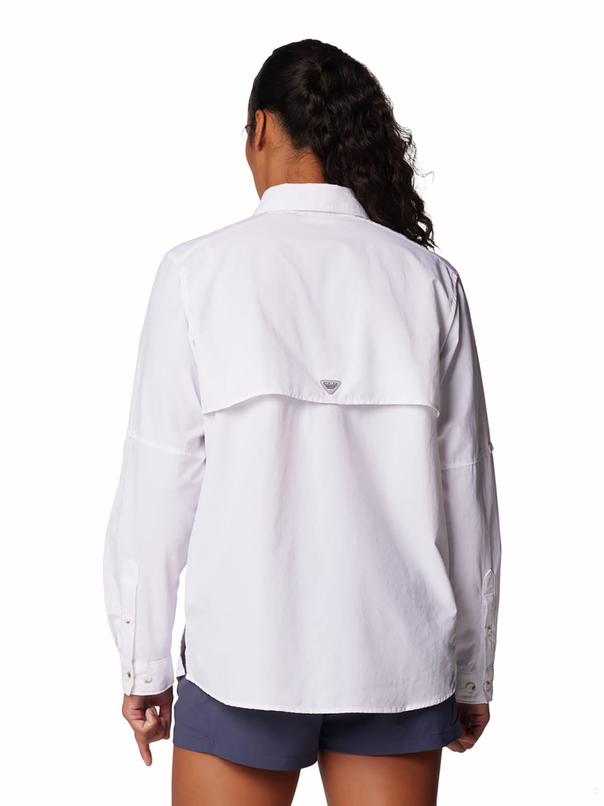 Blusa Manga Larga Mujer PFG Bahama™ II Blanca