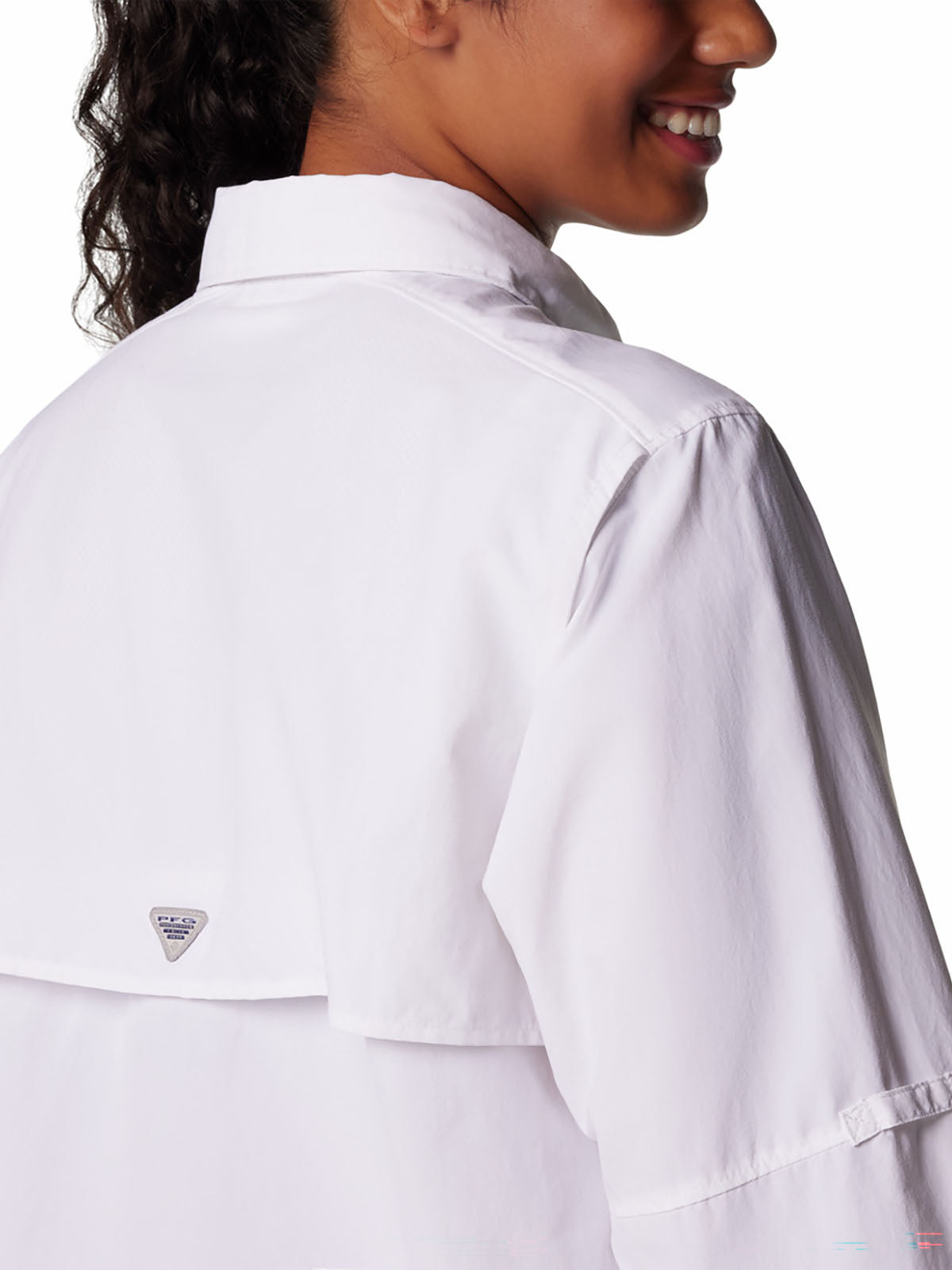 Blusa Manga Larga Mujer PFG Bahama™ II Blanca