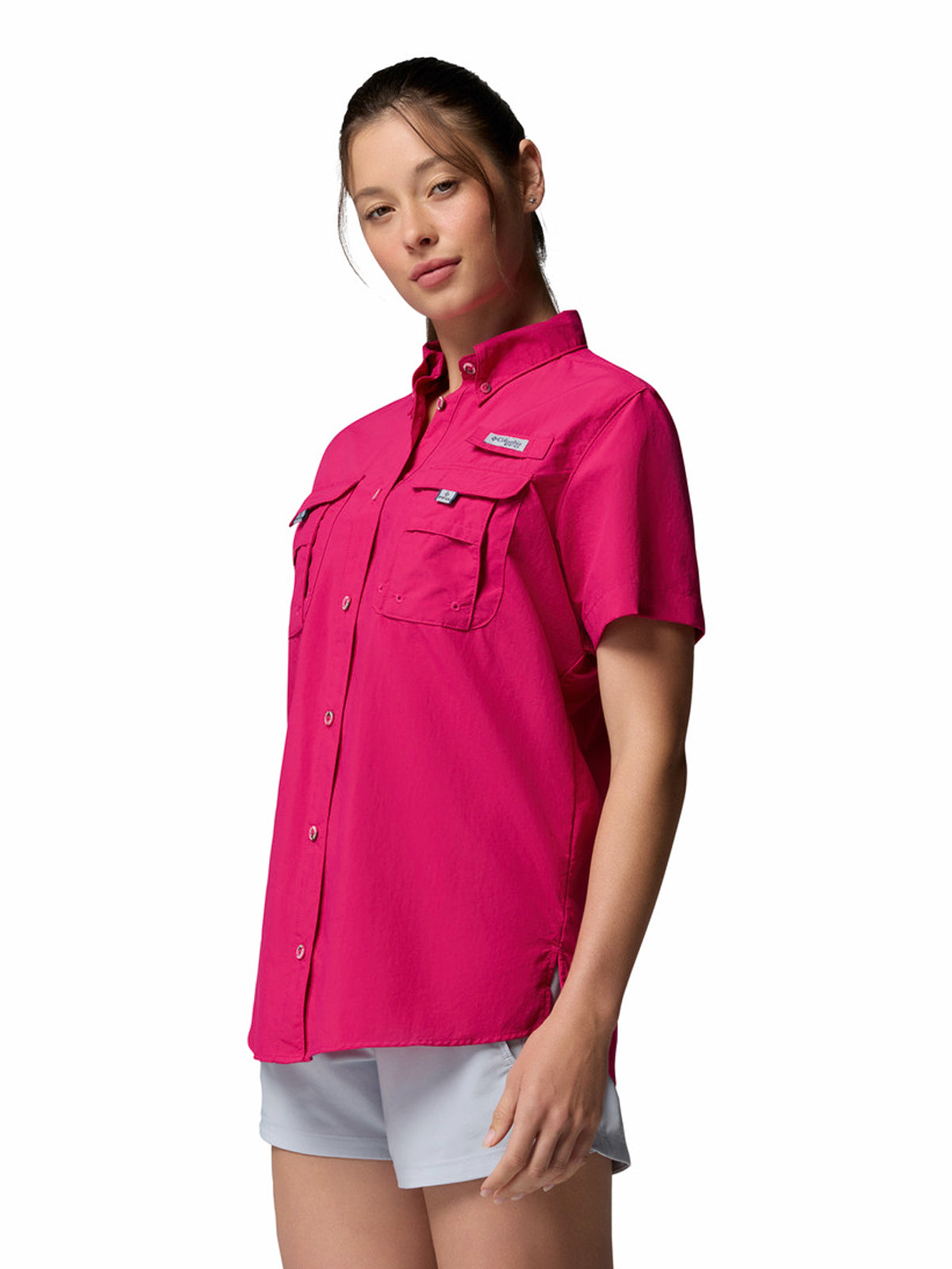 Blusa Manga Corta Mujer PFG Bahama™ II Rosado