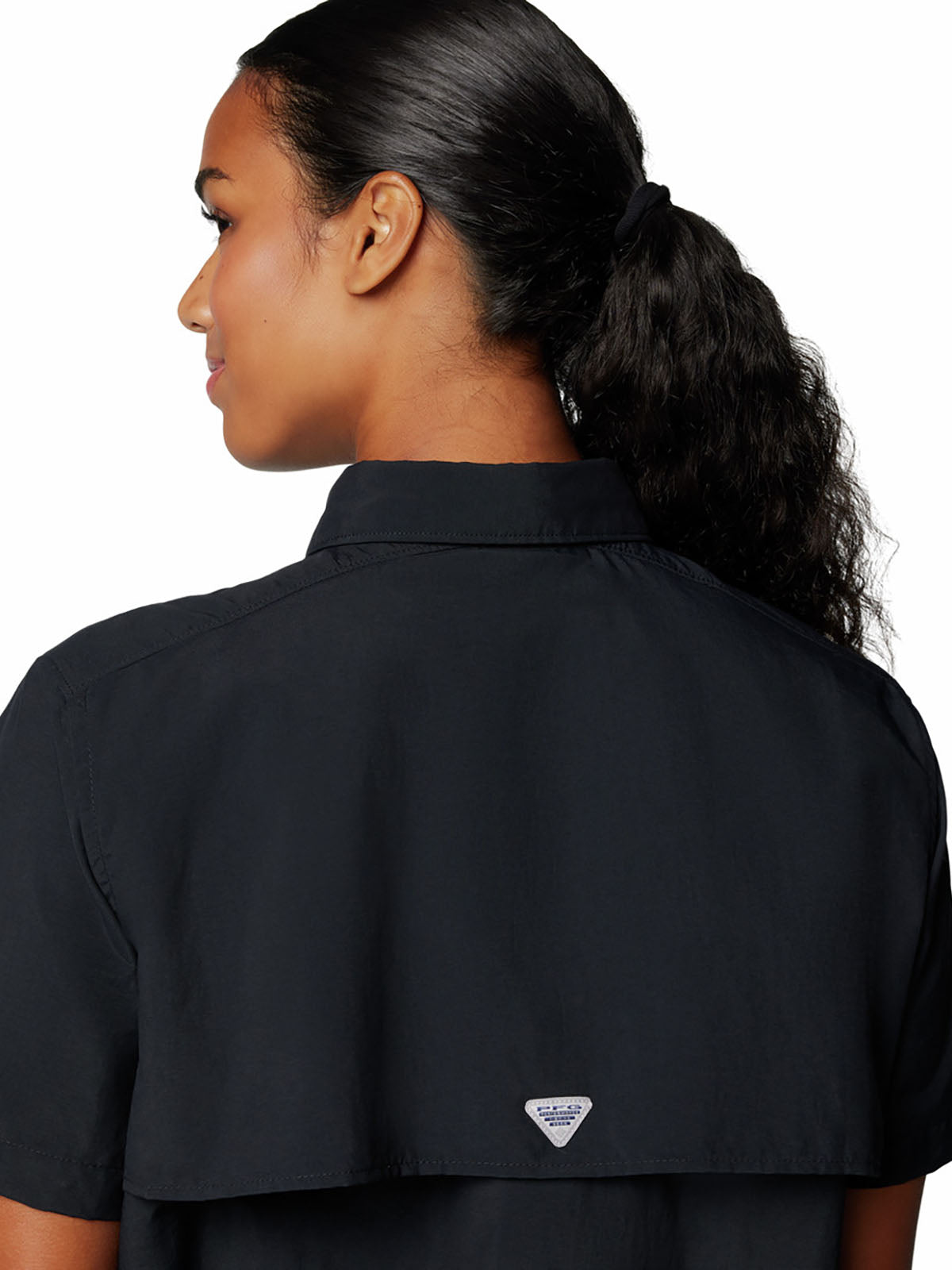 Blusa Manga Corta Mujer PFG Bahama™ II Negra