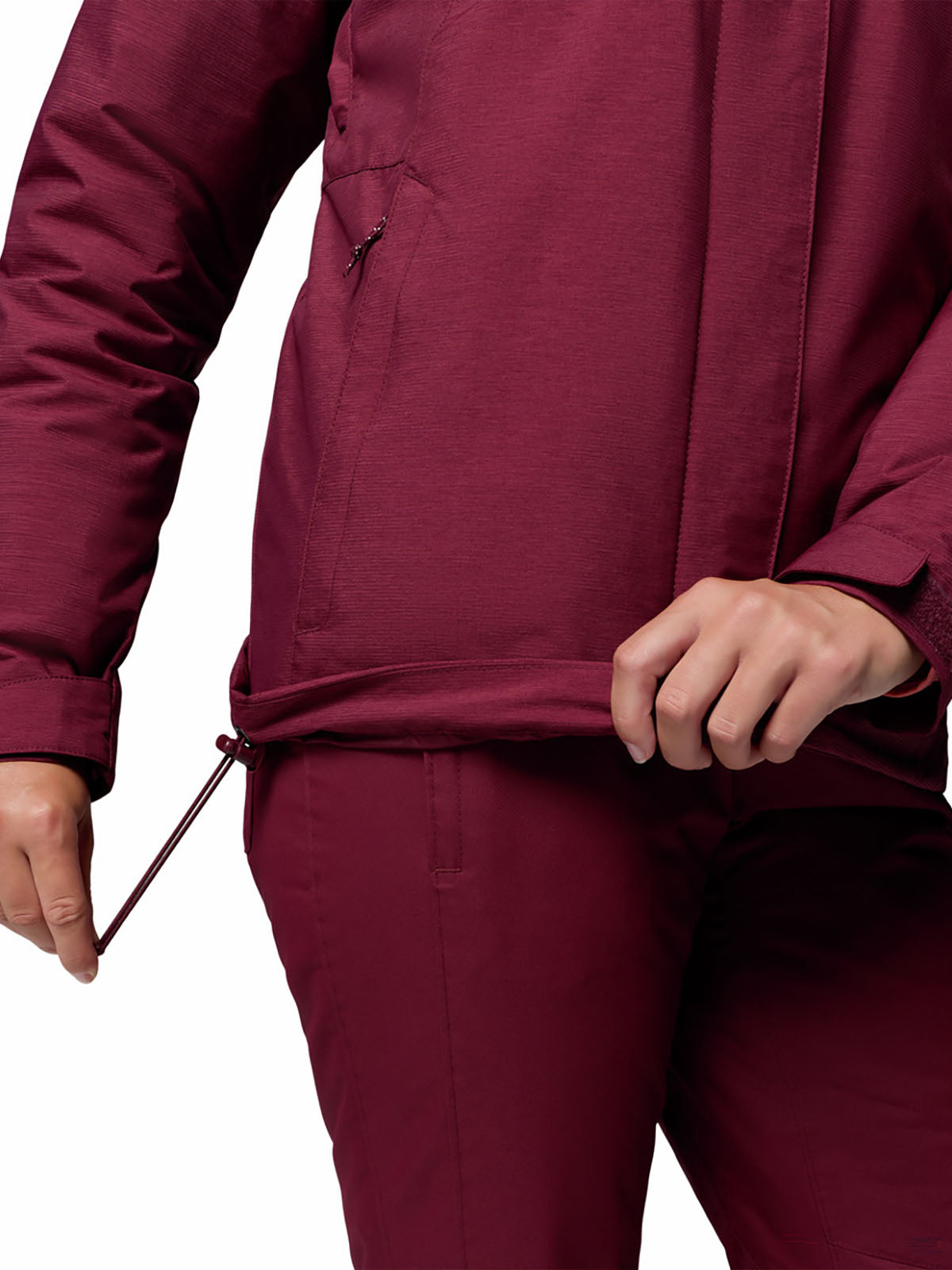 Casaca 3 En 1 Mujer Whirlibird™ V Guinda