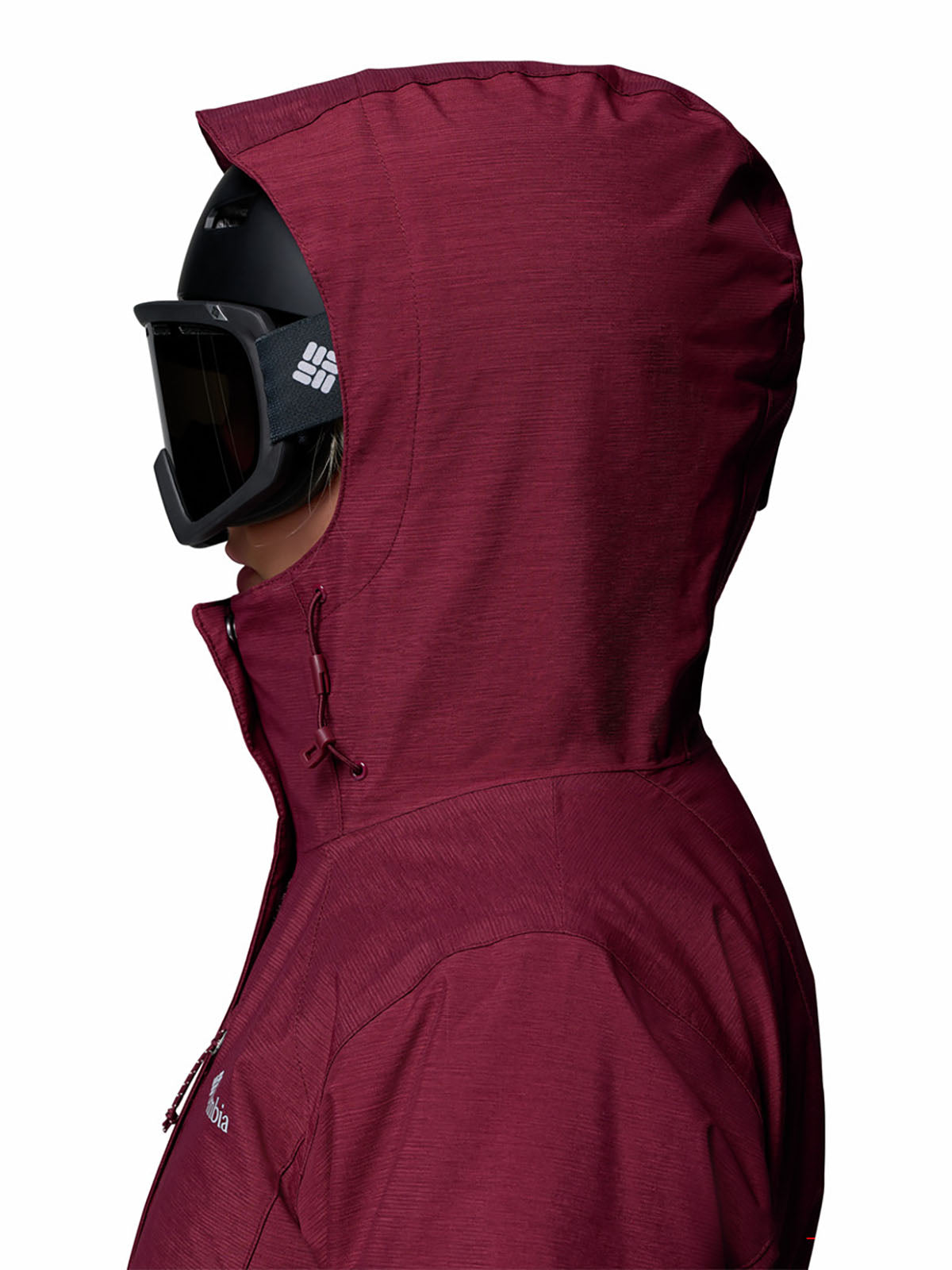 Casaca 3 En 1 Mujer Whirlibird™ V Guinda