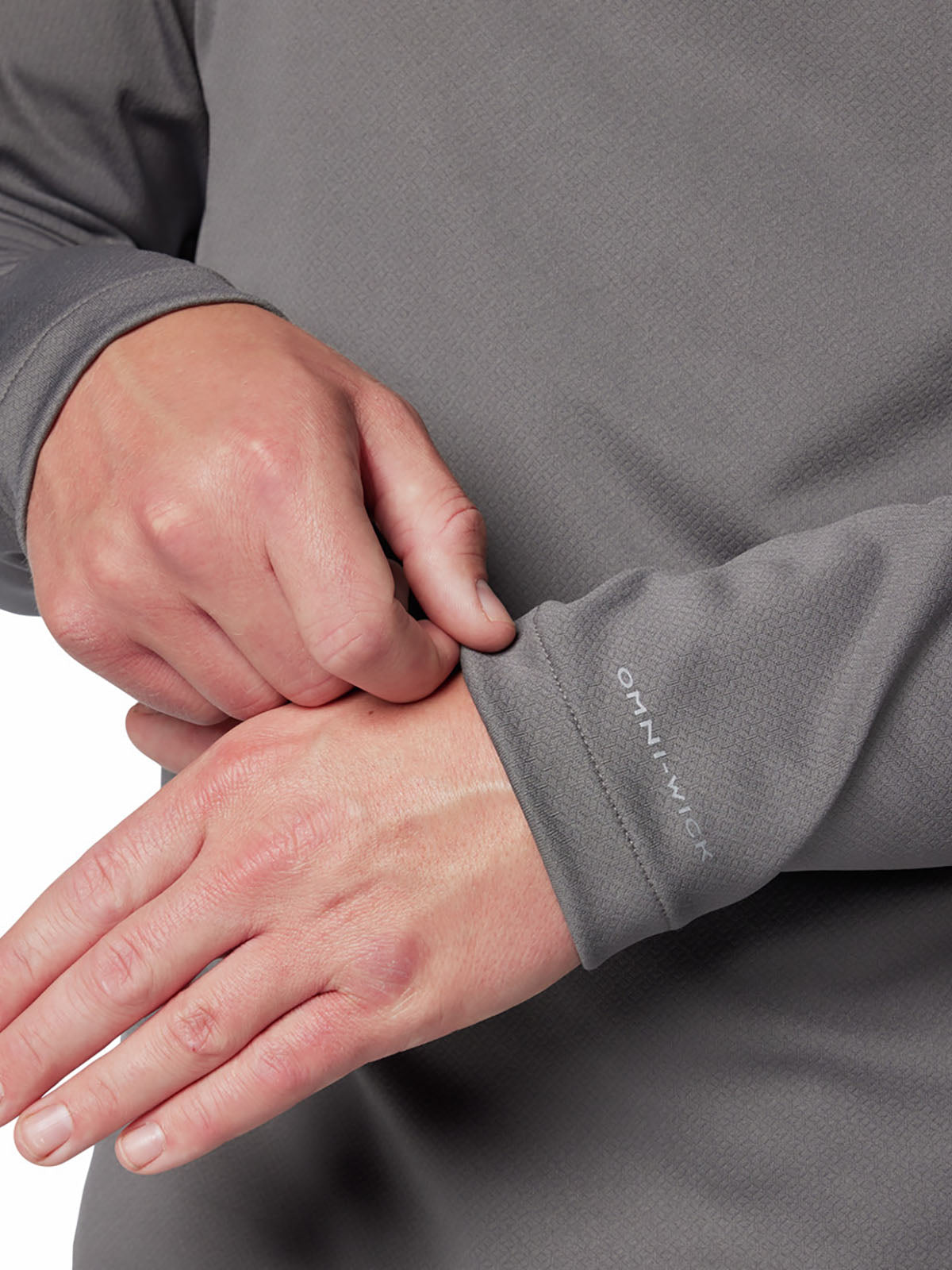 Casaca 1/4 Cierre Hombre Tech™ Gris