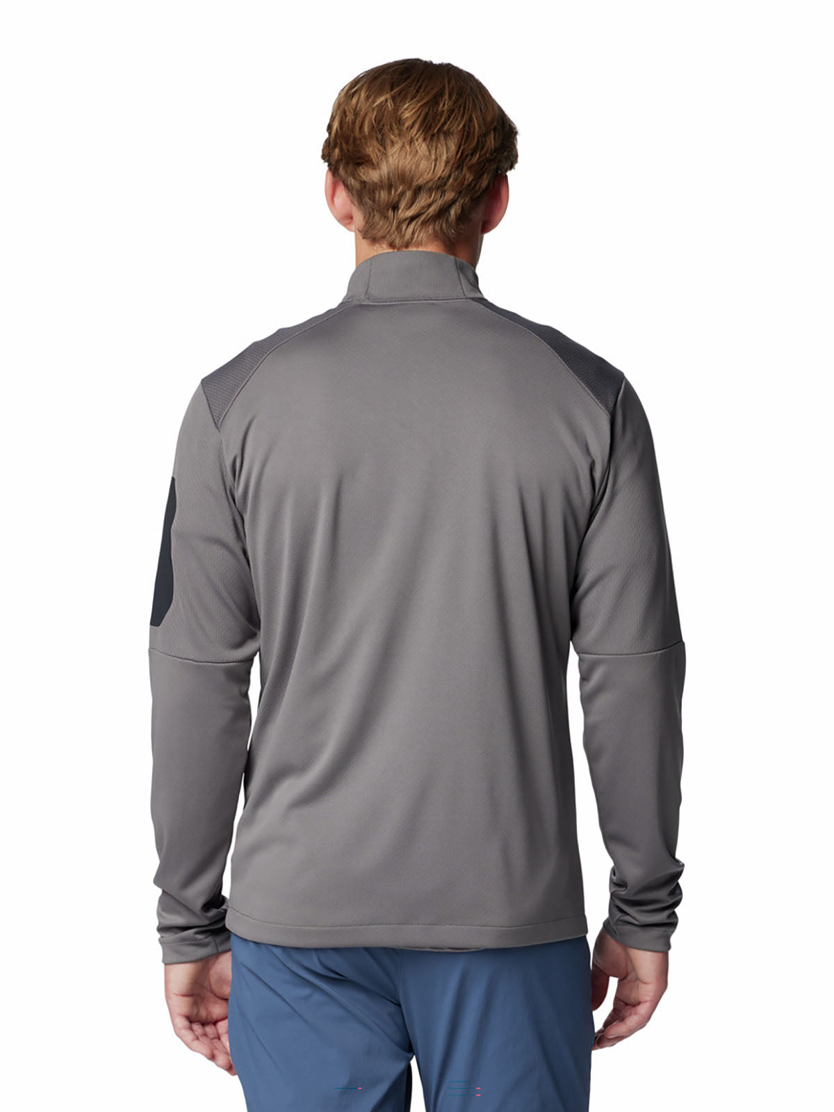 Casaca 1/4 Cierre Hombre Tech™ Gris