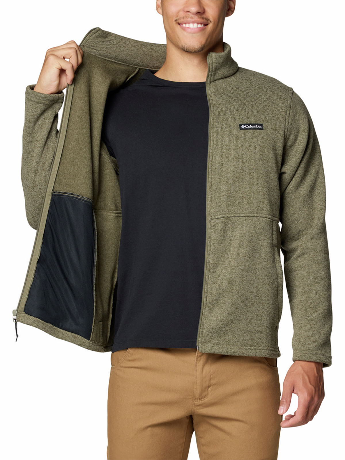 Casaca Hombre Fleece Alto Pass™ Verde