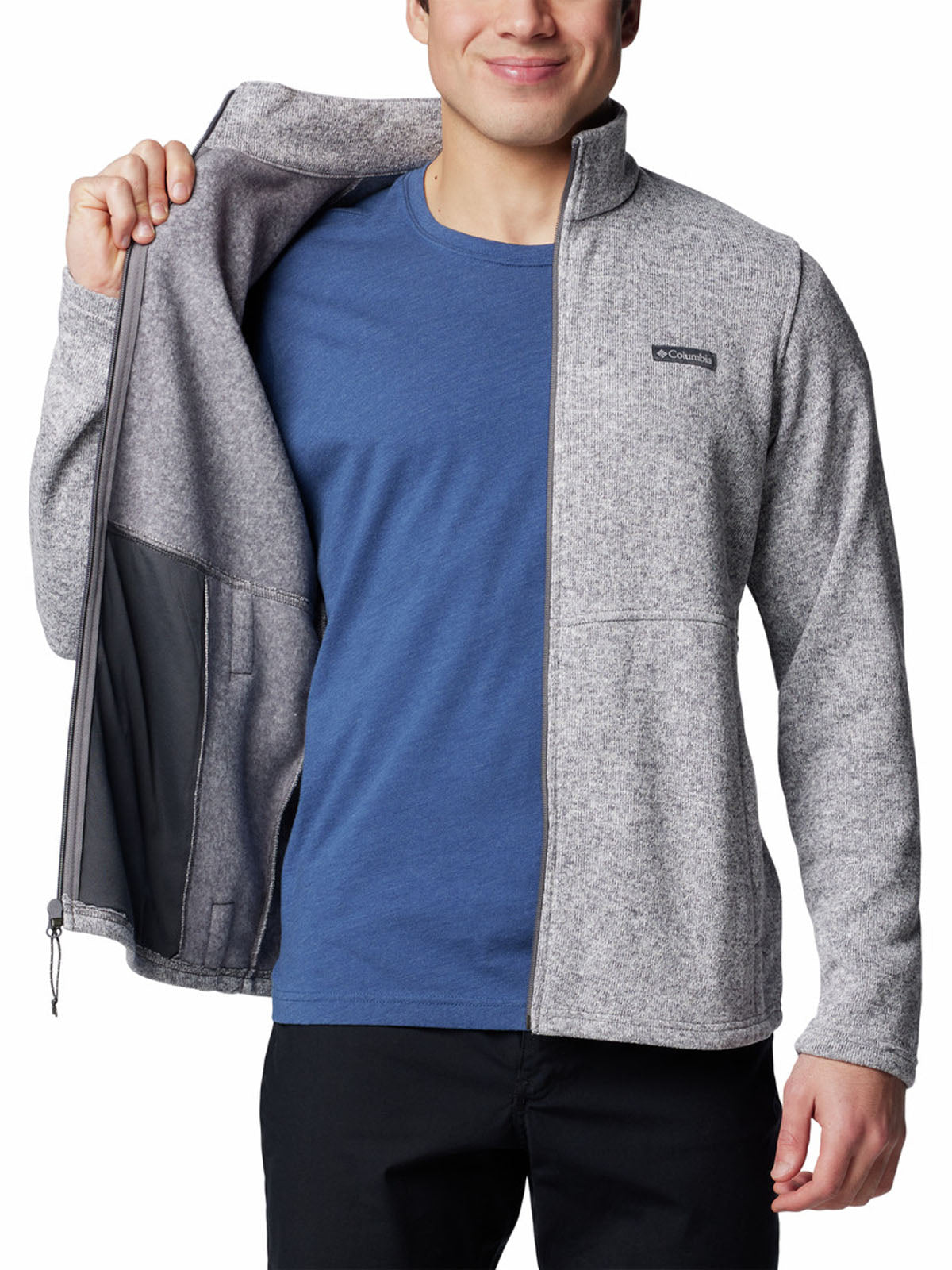 Casaca Hombre Fleece Alto Pass™ Gris