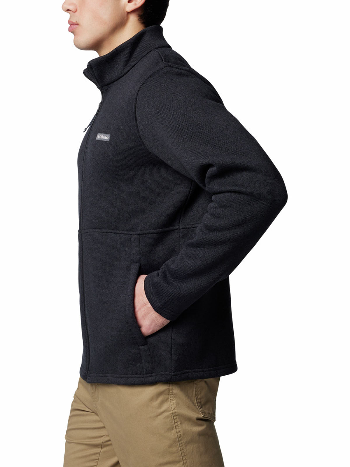 Casaca Hombre Fleece Alto Pass™ Negra