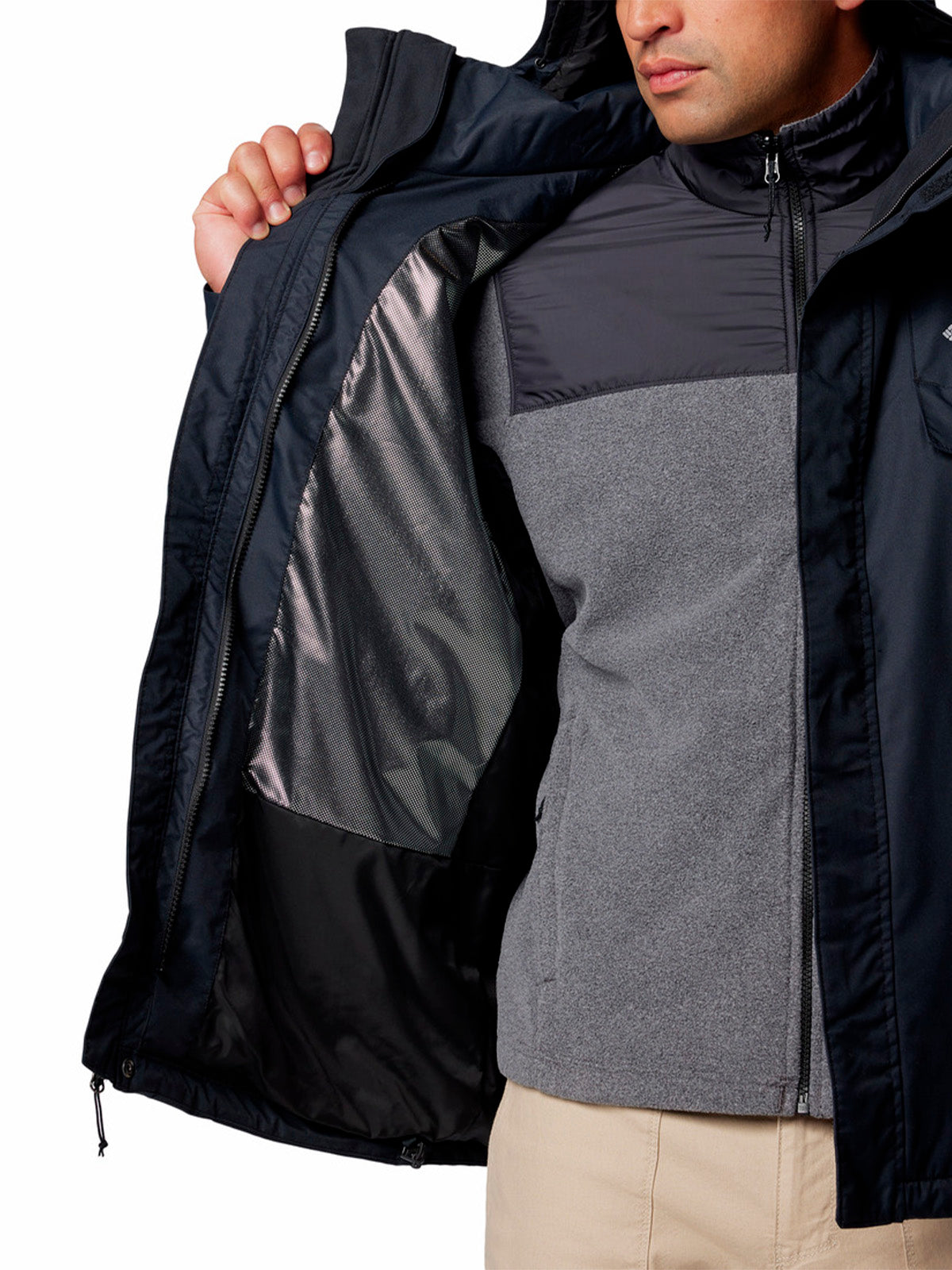 Casaca 3 En 1 Hombre Bugaboo™ III Negra