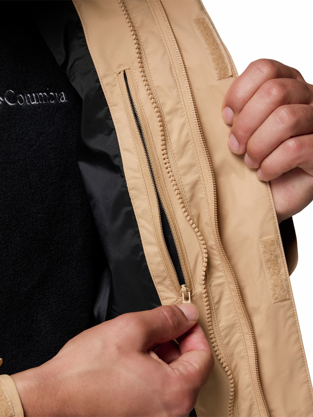 Casaca 3 En 1 Hombre Tunnel Falls™ II Beige