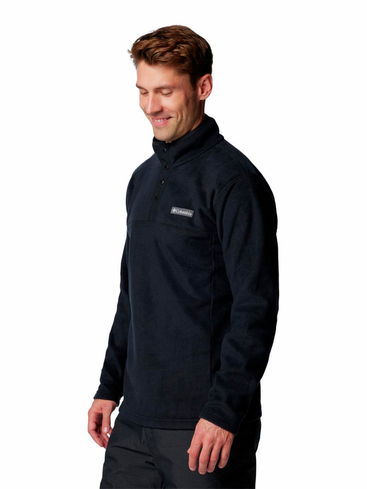 Polar Con 1/2 Broche Hombre Steens Mountain™ Negro