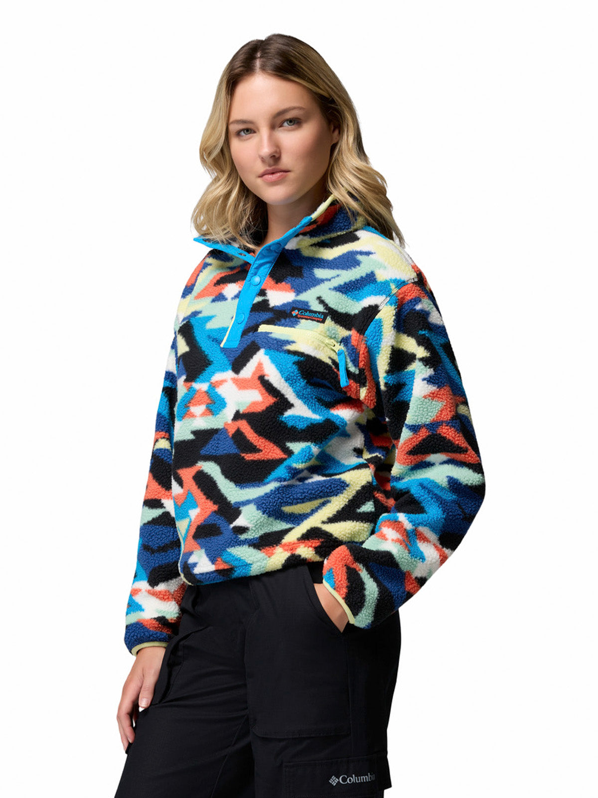 Polar Con 1/2 Broche Mujer Helvetia™ II Celeste