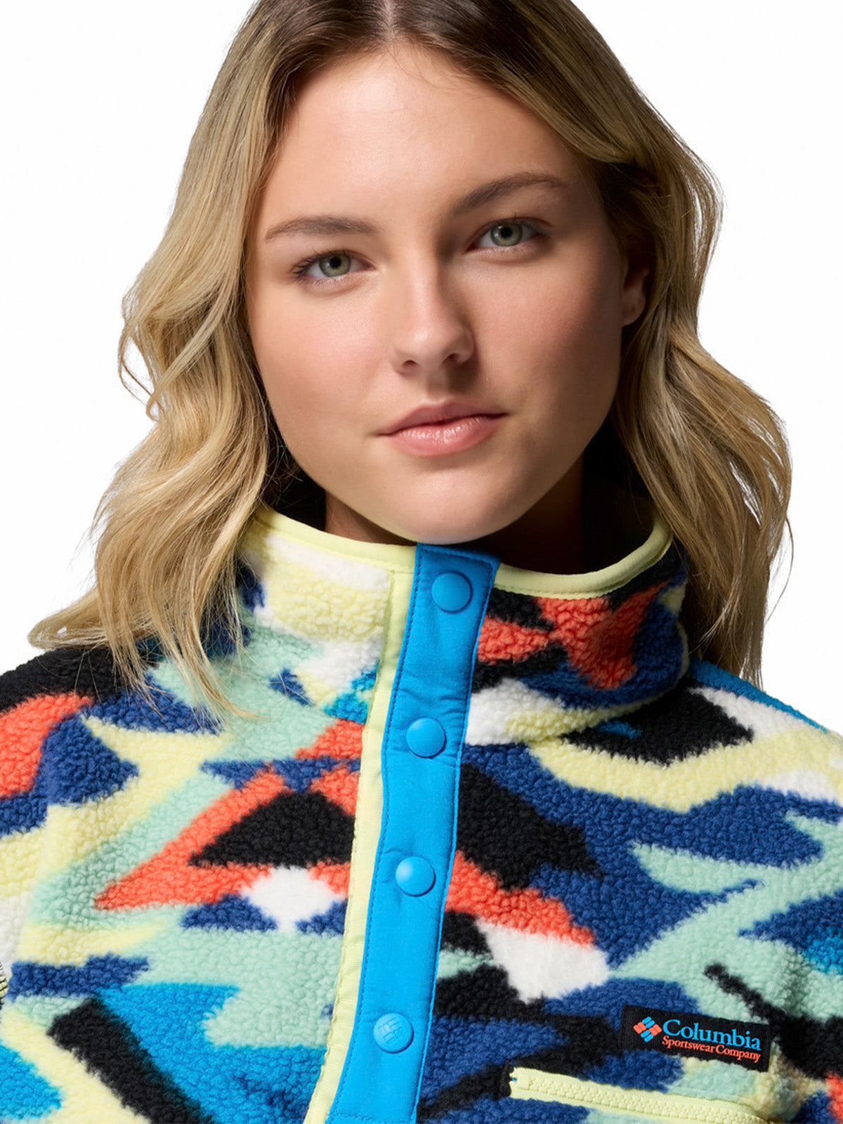 Polar Con 1/2 Broche Mujer Helvetia™ II Celeste