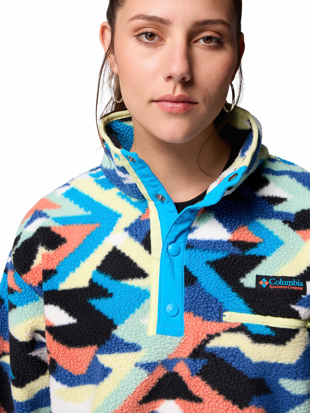 Polar Con 1/2 Broche Mujer Helvetia™ II Celeste