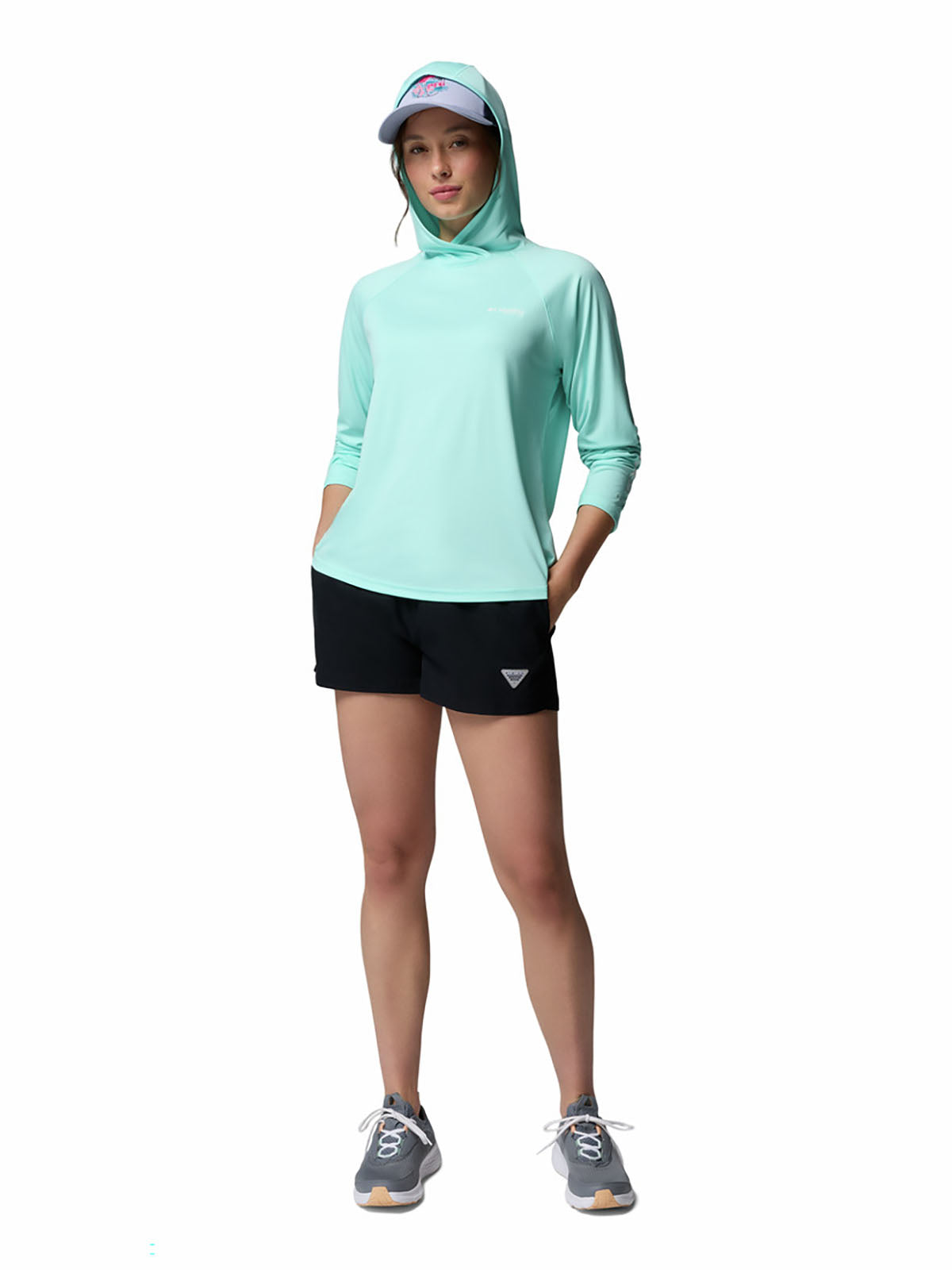 Short PFG Mujer Rugged Water™ Negro