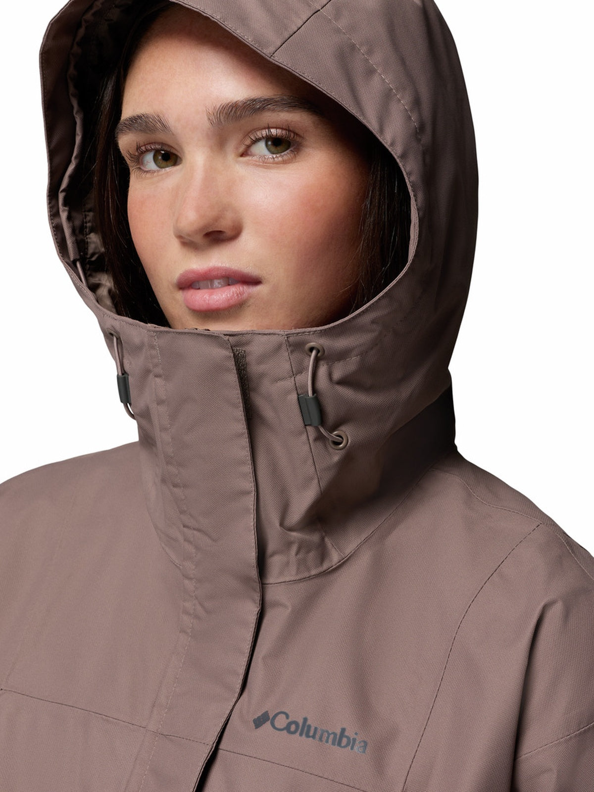 casaca-impermeable-larga-mujer-hikeboundtm-ii-2113901-2oo-marron