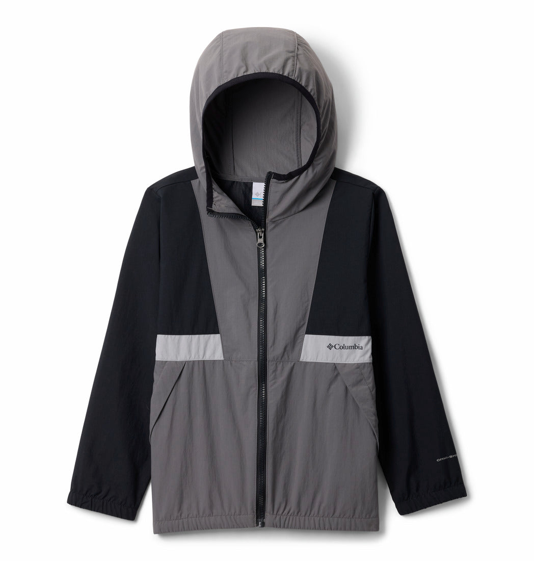 Casaca Para Niño Cortaviento Spire Valley™ Negra Vestuario