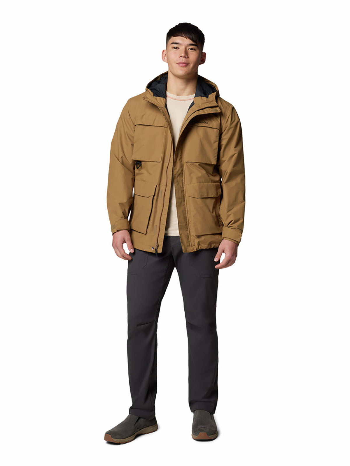 Casaca Hombre Impermeable Landroamer™ II Marrón