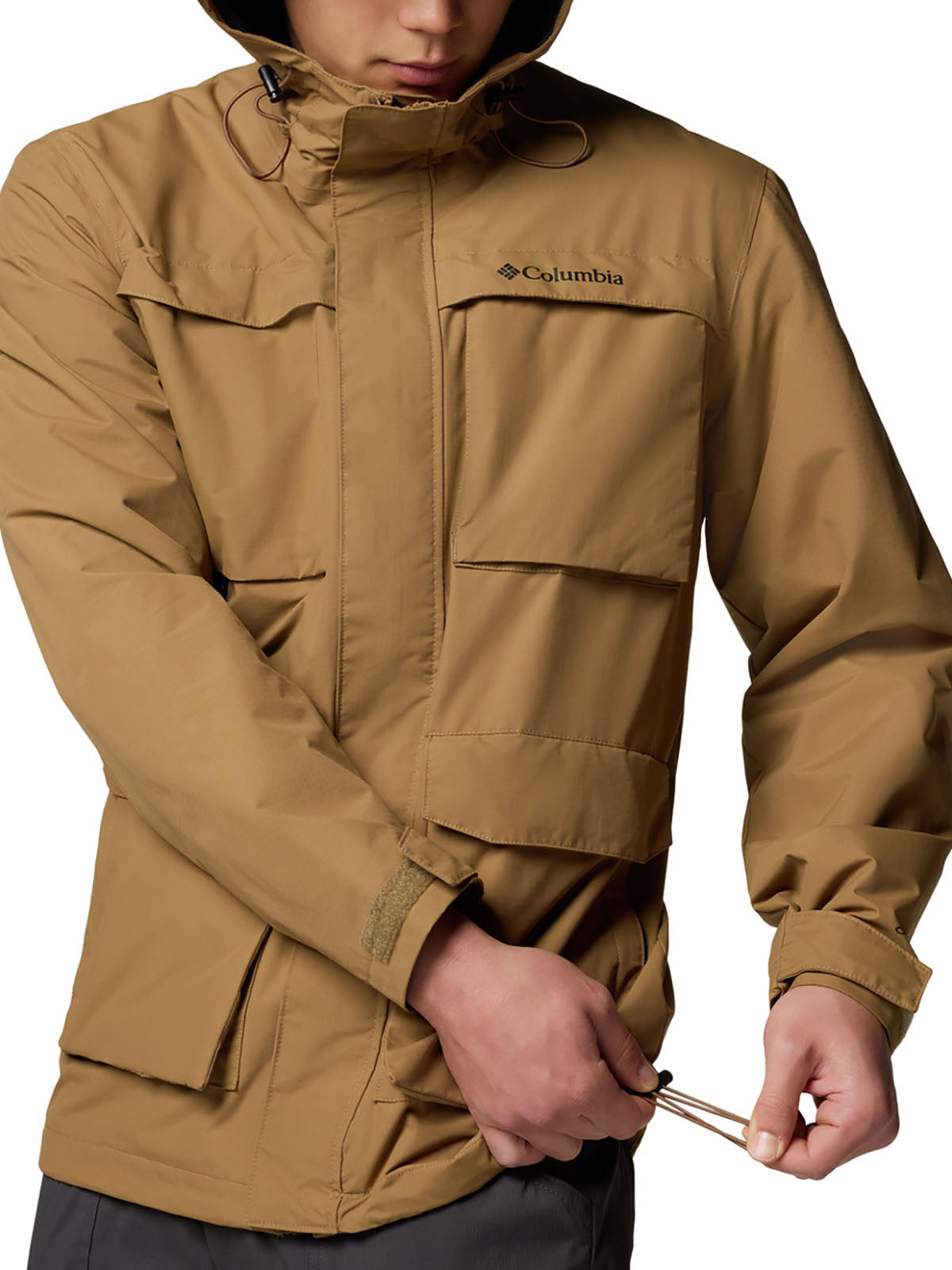 Casaca Hombre Impermeable Landroamer™ II Marrón