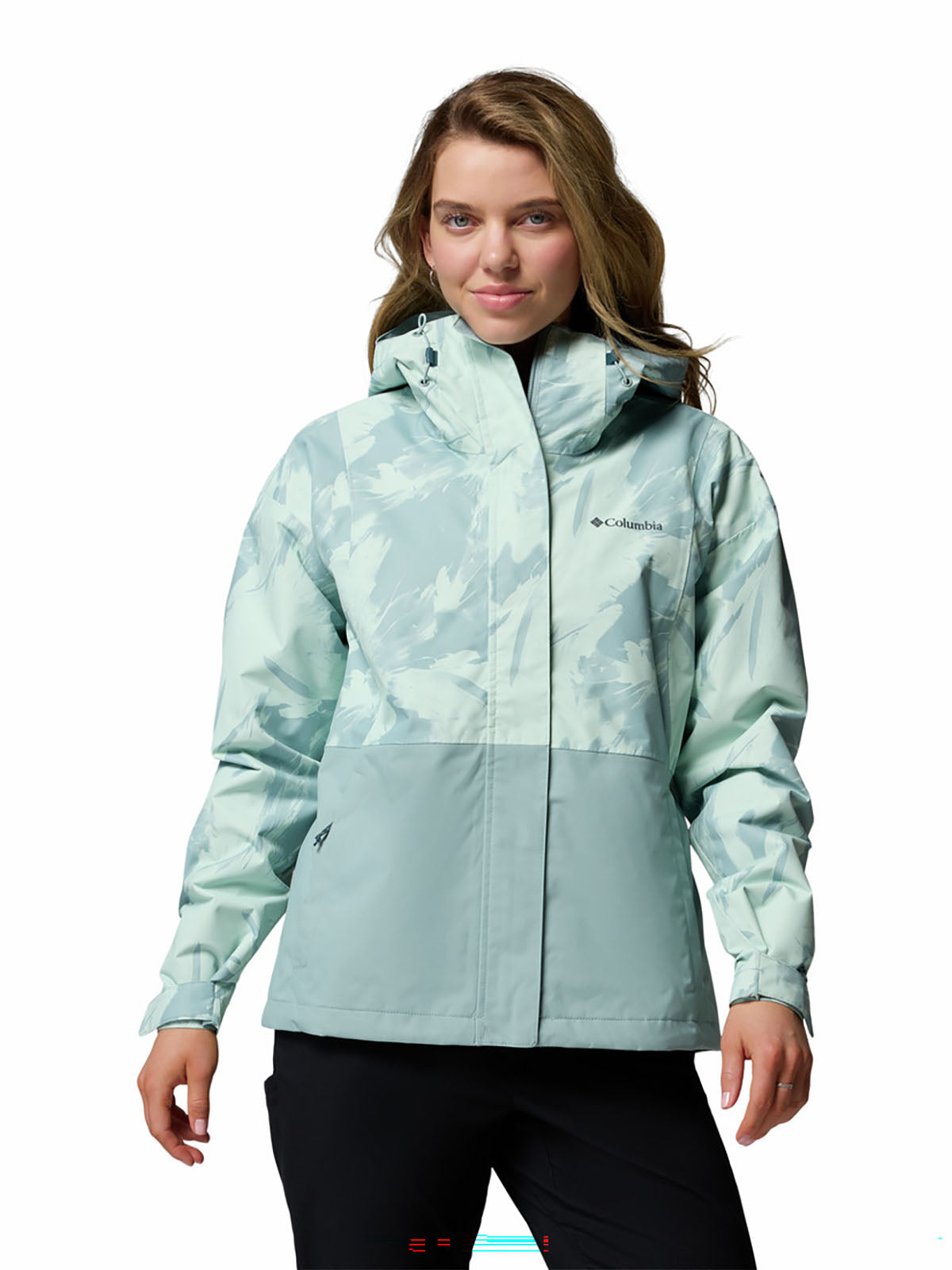 Casaca Impermeable Mujer Hikebound™ II Celeste
