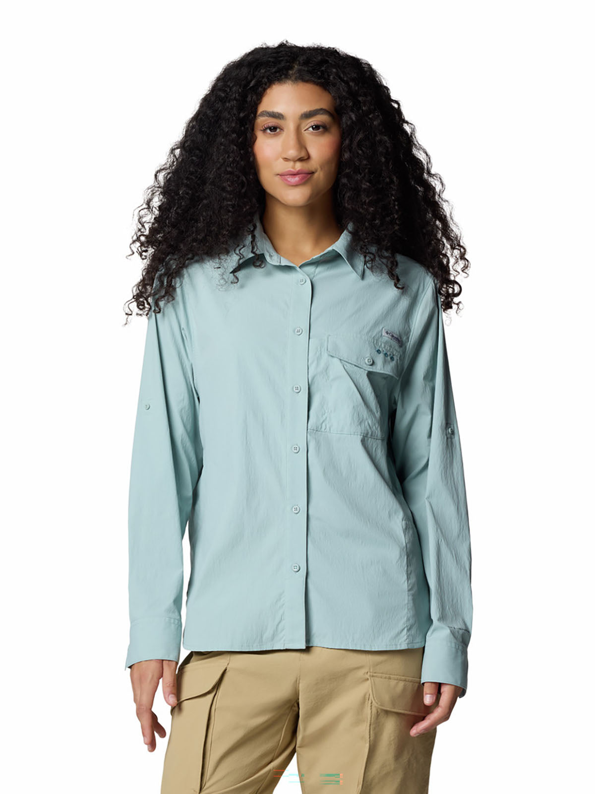 Blusa Mujer Manga Larga PFG Wild Cast™ Celeste