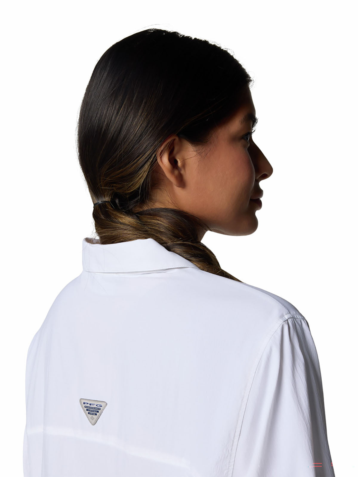 Blusa Mujer Manga Larga PFG Wild Cast™ Blanca