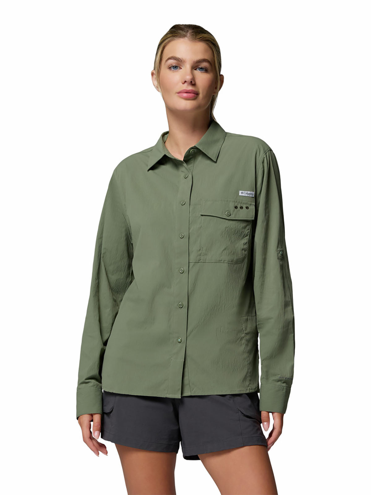 Blusa Mujer Manga Larga PFG Wild Cast™ Verde