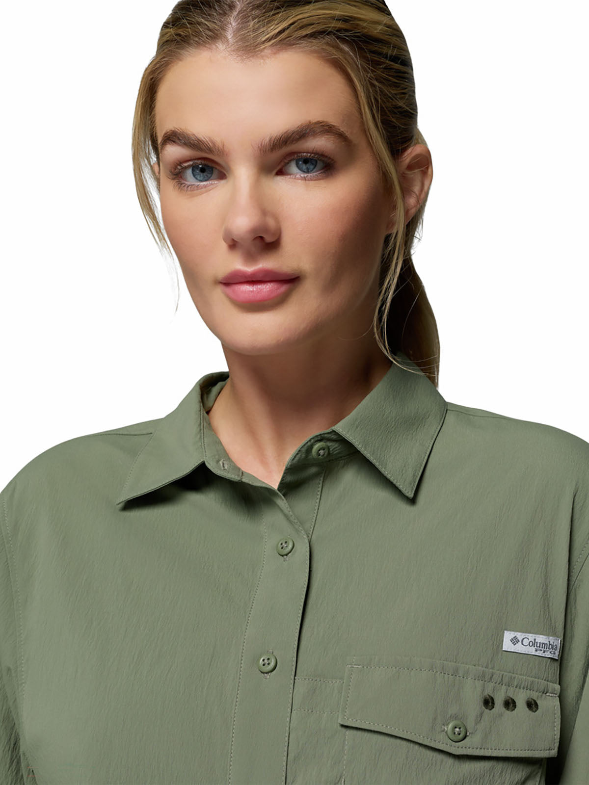 Blusa Mujer Manga Larga PFG Wild Cast™ Verde