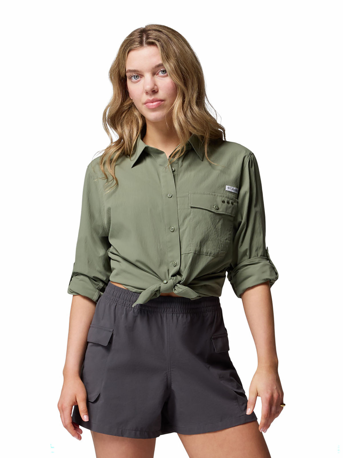 Blusa Mujer Manga Larga PFG Wild Cast™ Verde