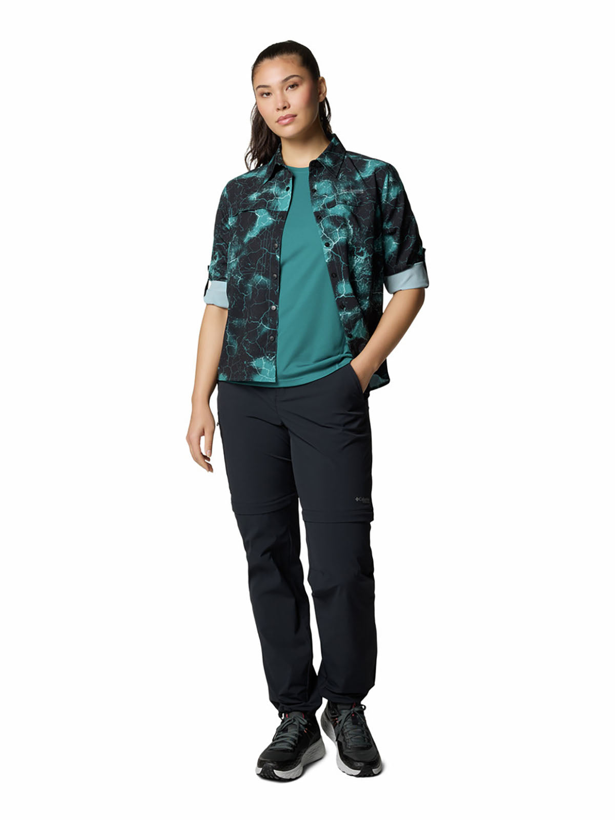 Pantalón Mujer Convertible Summit Valley™ Negro