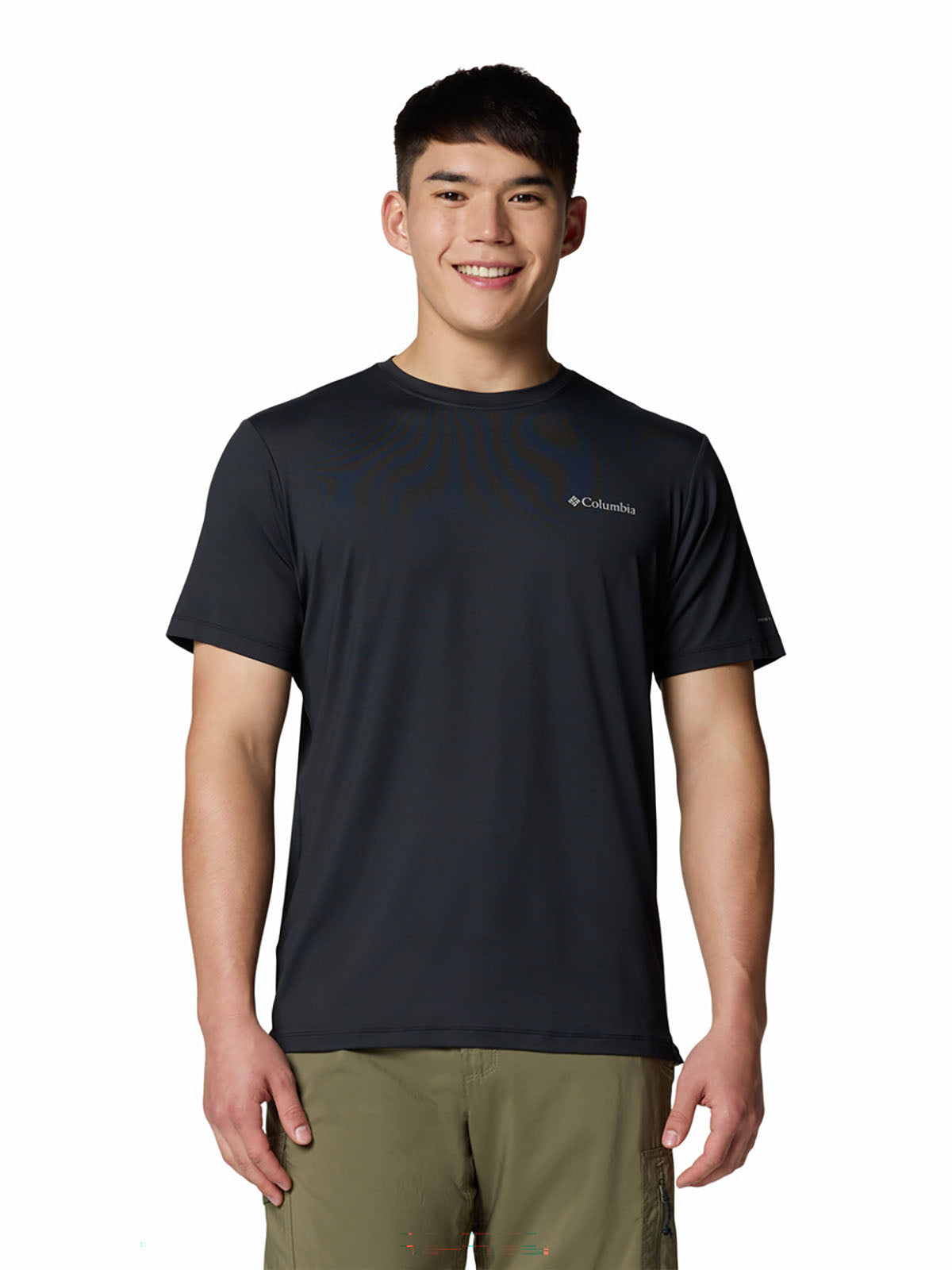 Polo Manga Corta Hombre Tech Trail™ Utility Negro