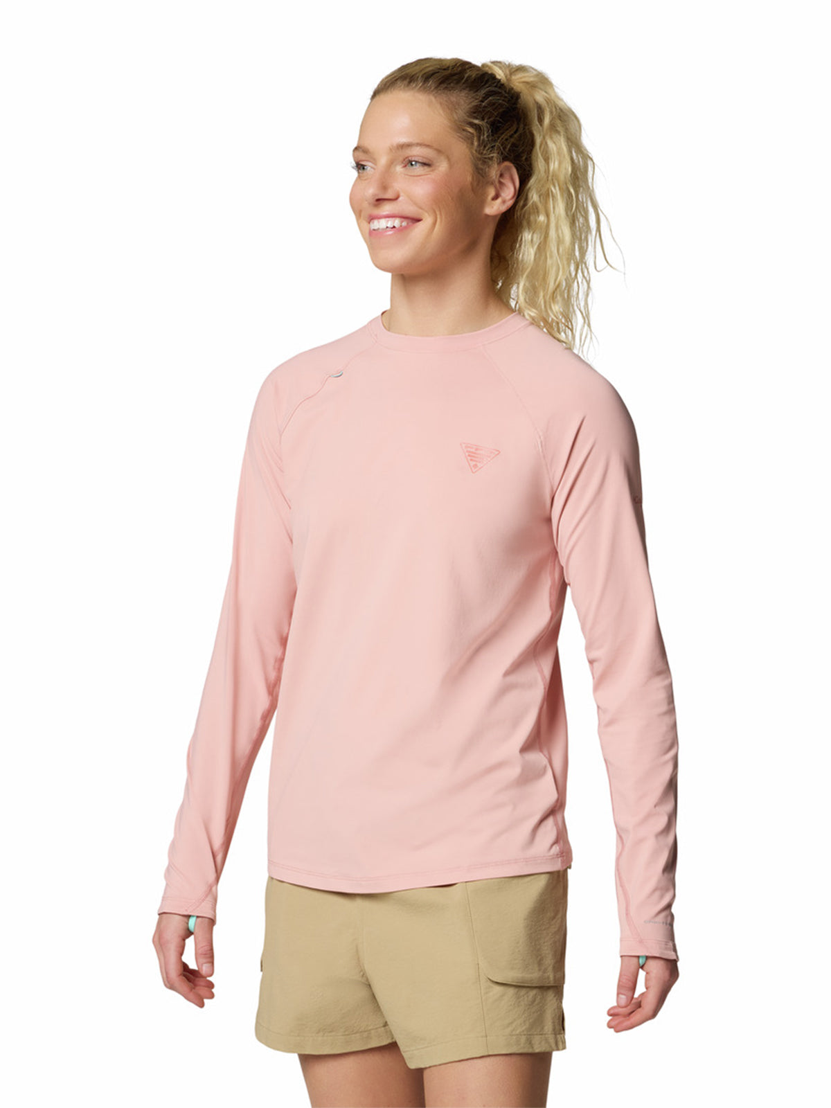 Polo Mujer Manga Larga Wild Cast™ Rosado