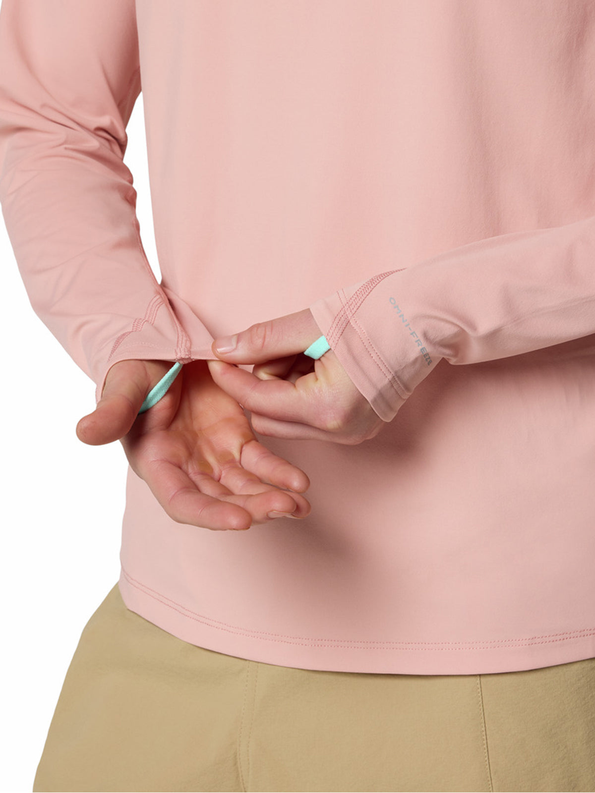 Polo Mujer Manga Larga Wild Cast™ Rosado