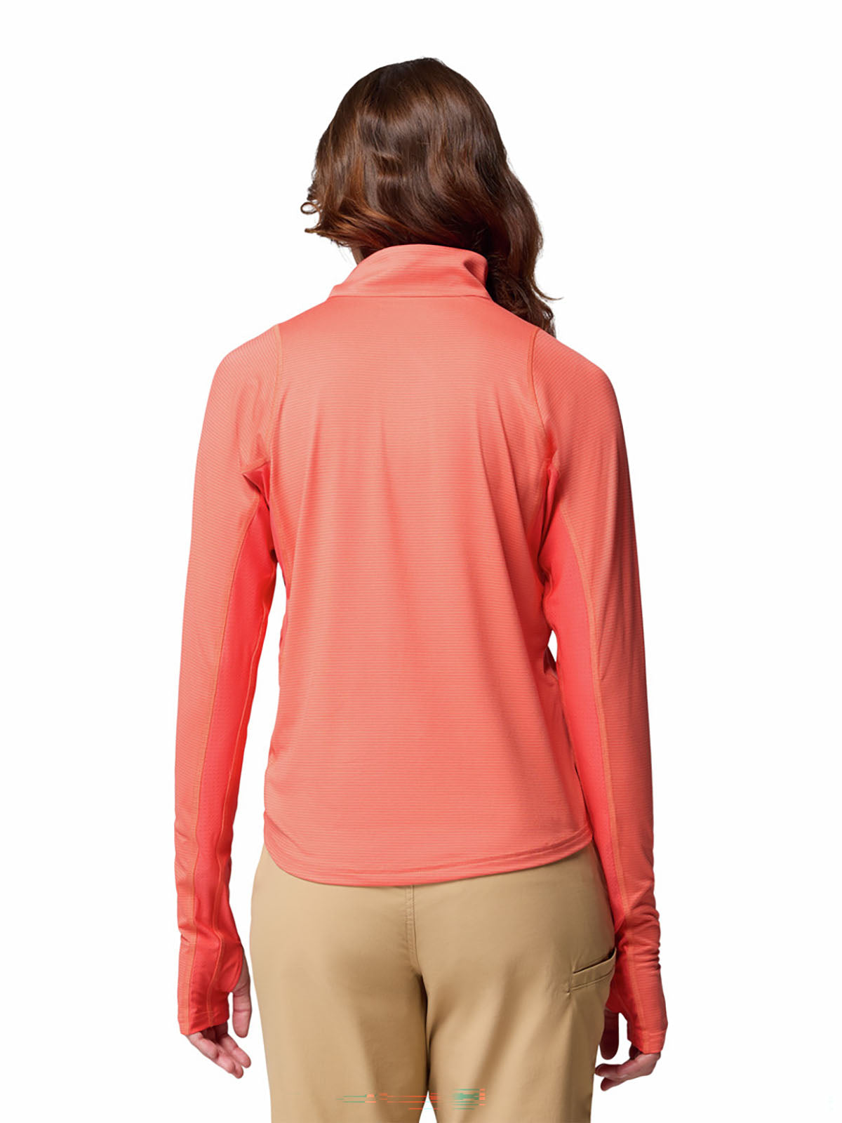 Casaca Con 1/2 Cierre Mujer Weekend Ascent™ Naranja