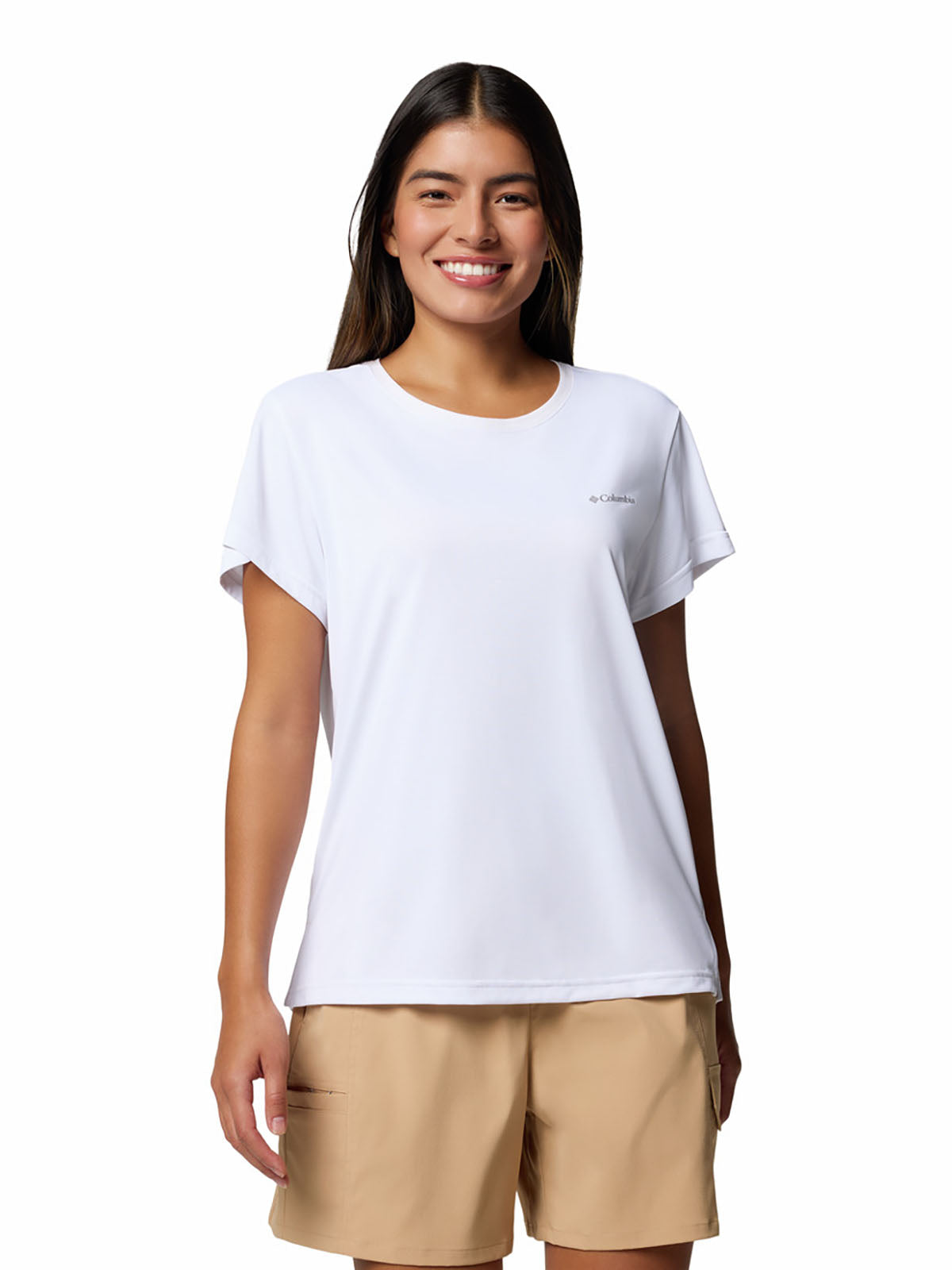 Polo Mujer Manga Corta Bluevista Hill™ Blanco