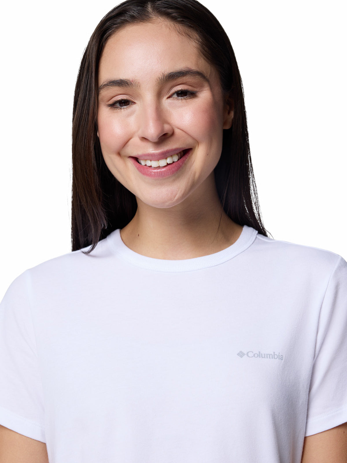 Polo Mujer Manga Corta Sun Trek™ Blanco