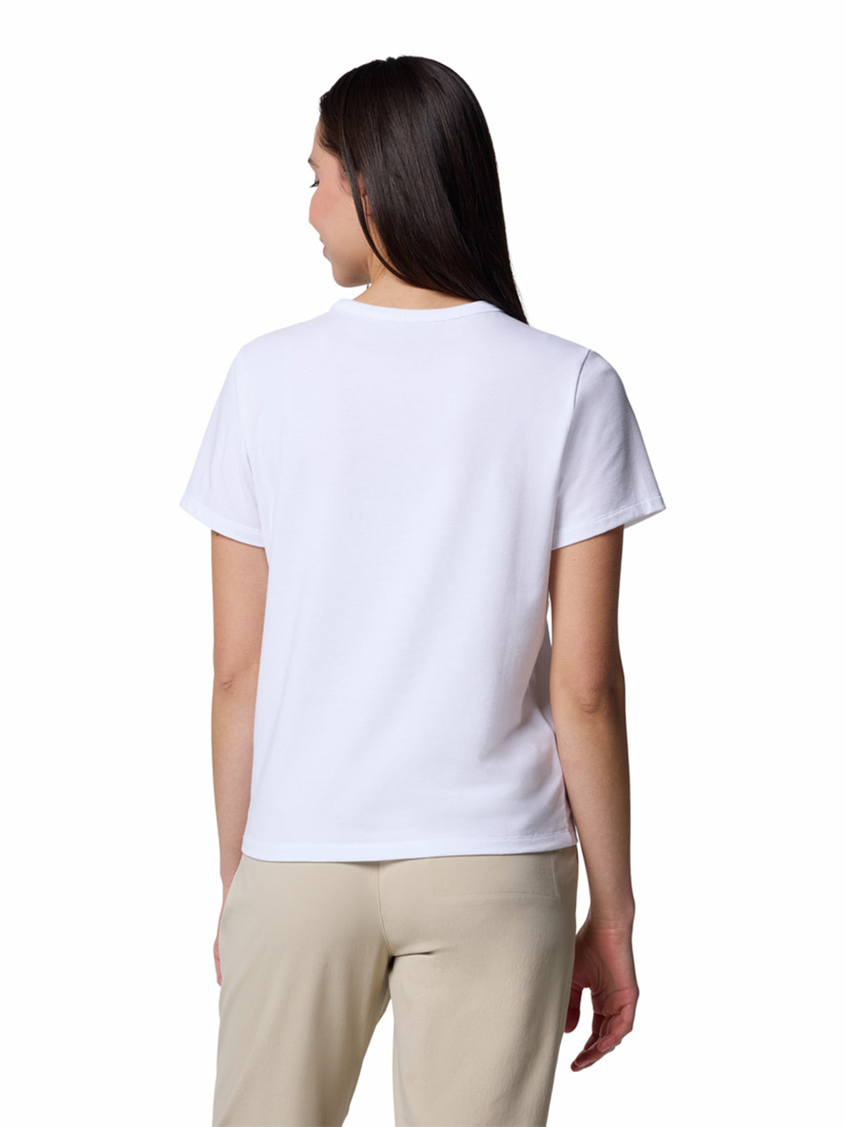 Polo Mujer Manga Corta Sun Trek™ Blanco