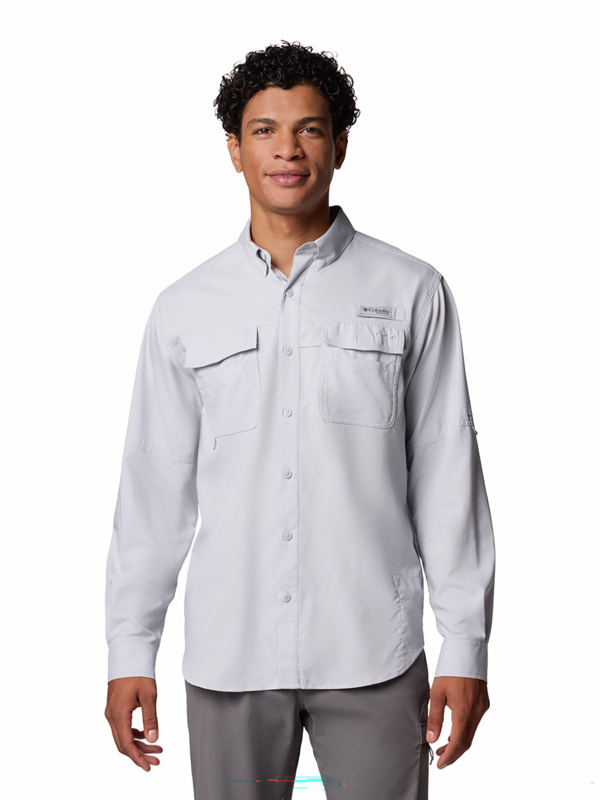 Camisa Hombre Manga Larga PFG Blood And Guts™ V Gris