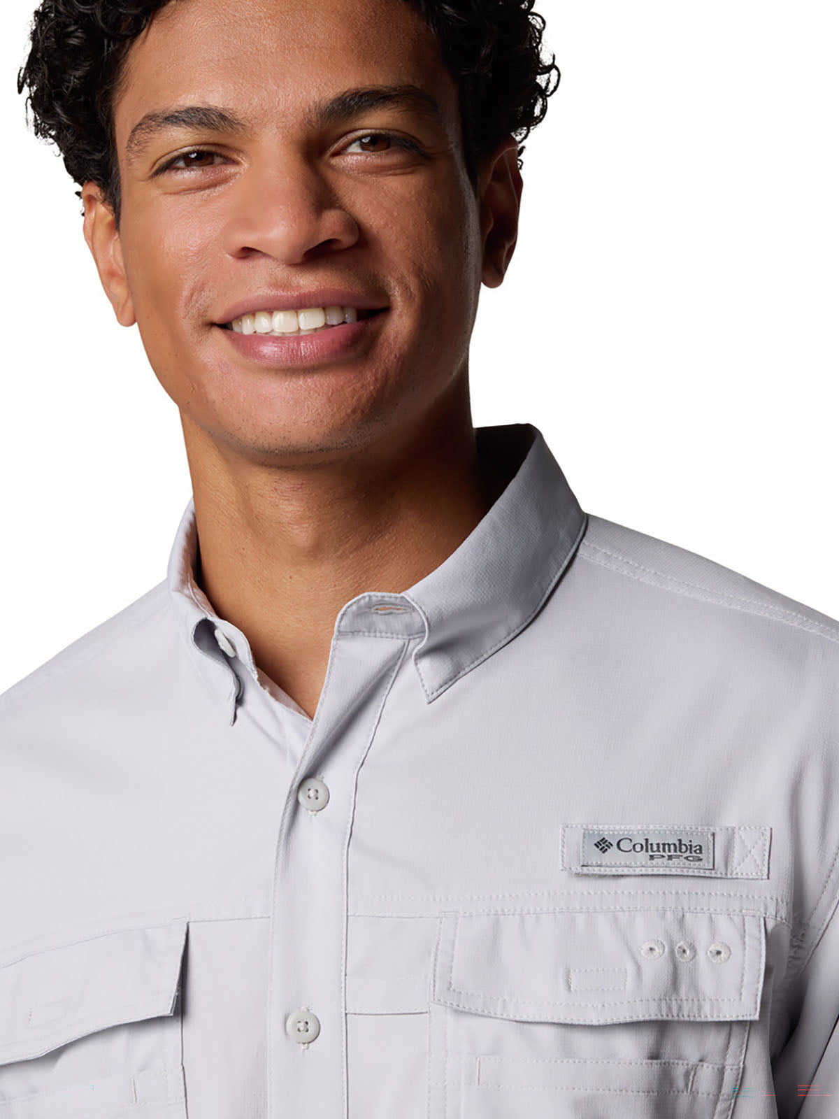 Camisa Hombre Manga Larga PFG Blood And Guts™ V Gris
