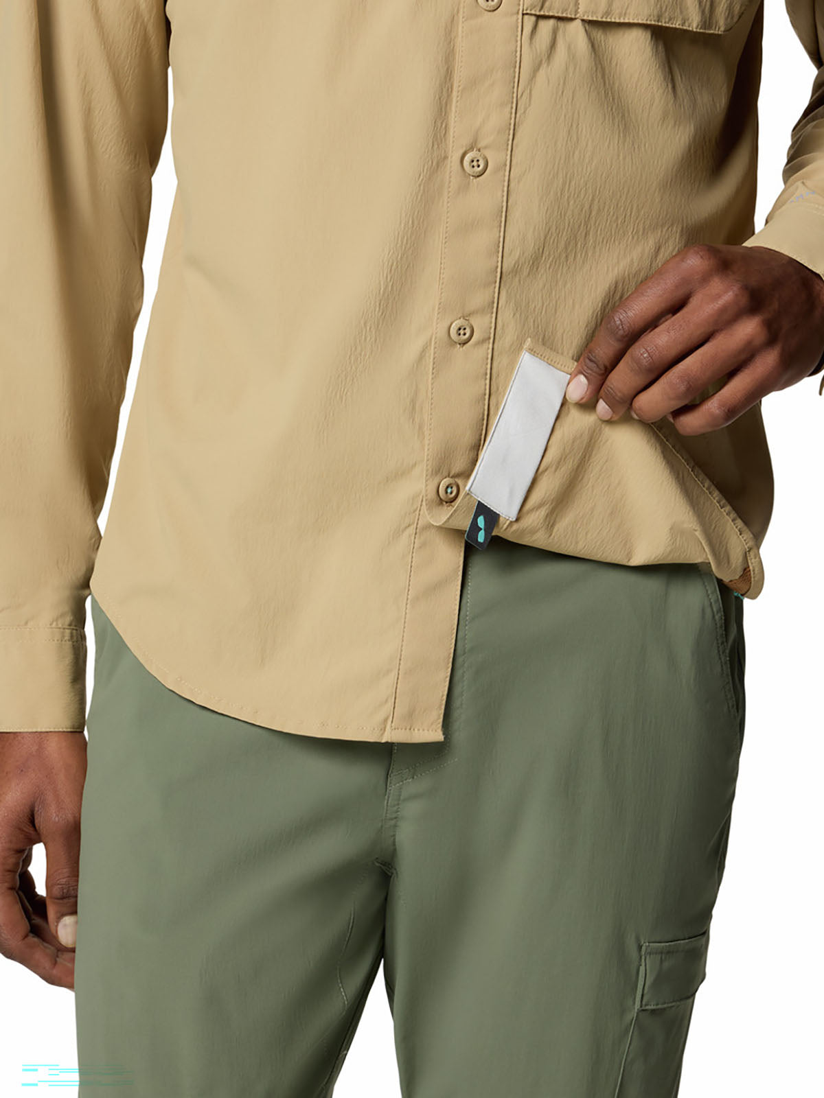 Camisa Hombre Manga Larga PFG Wild Cast™ Mostaza