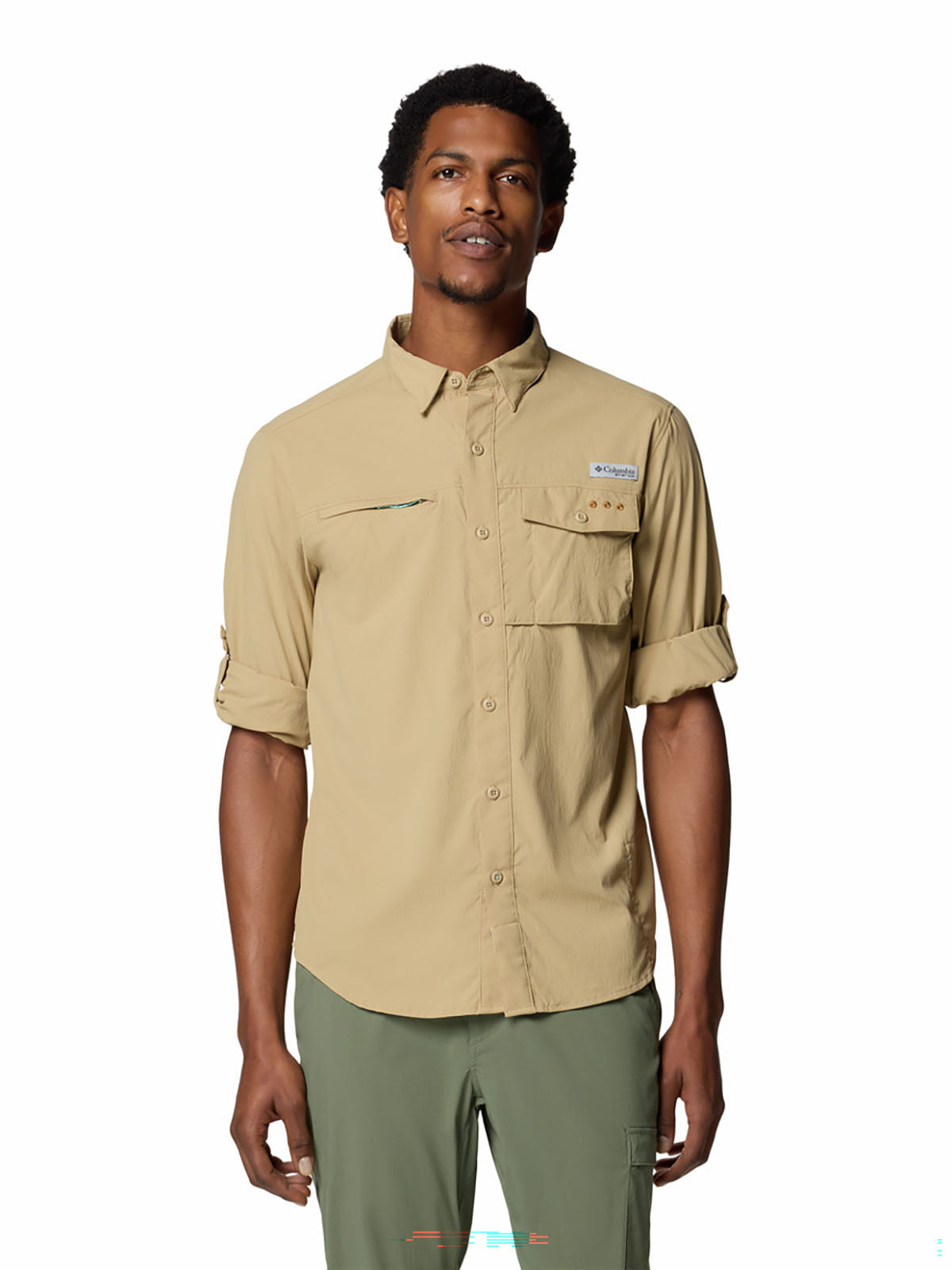 Camisa Hombre Manga Larga PFG Wild Cast™ Mostaza