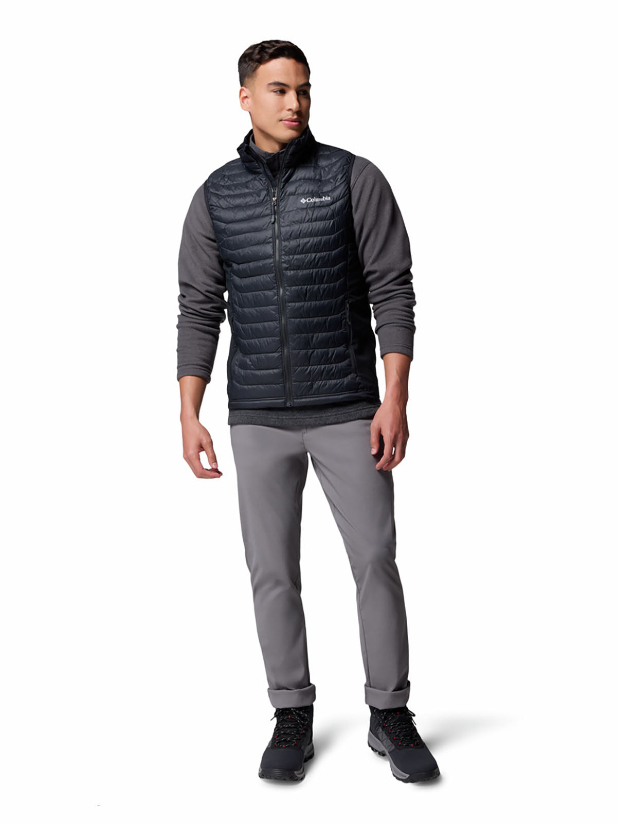 Chaleco Hombre Sintético Powder Pass™ Negro