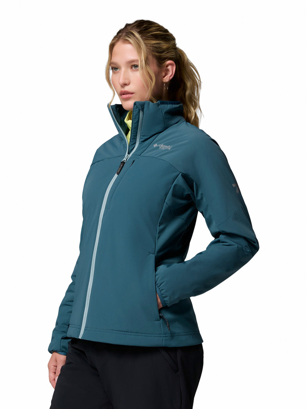 Casaca Sintetica Mujer Silver Leaf™ Celeste