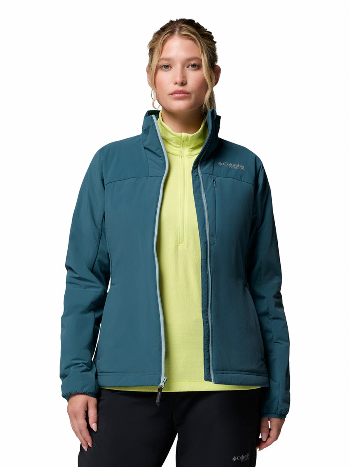 Casaca Sintetica Mujer Silver Leaf™ Celeste