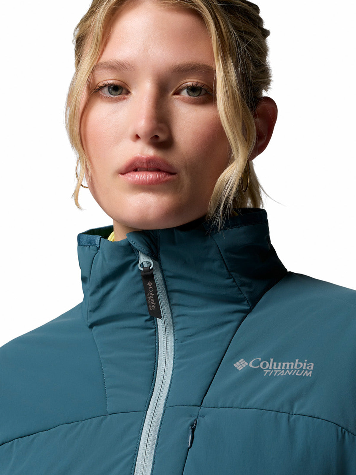 Casaca Sintetica Mujer Silver Leaf™ Celeste