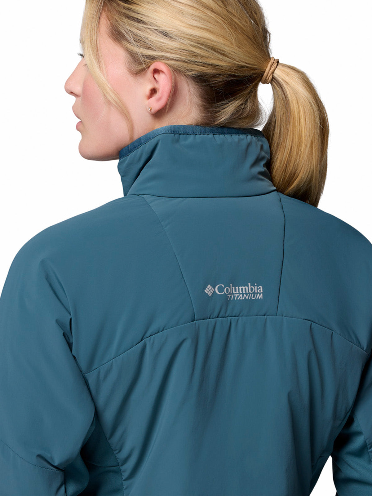 Casaca Sintetica Mujer Silver Leaf™ Celeste