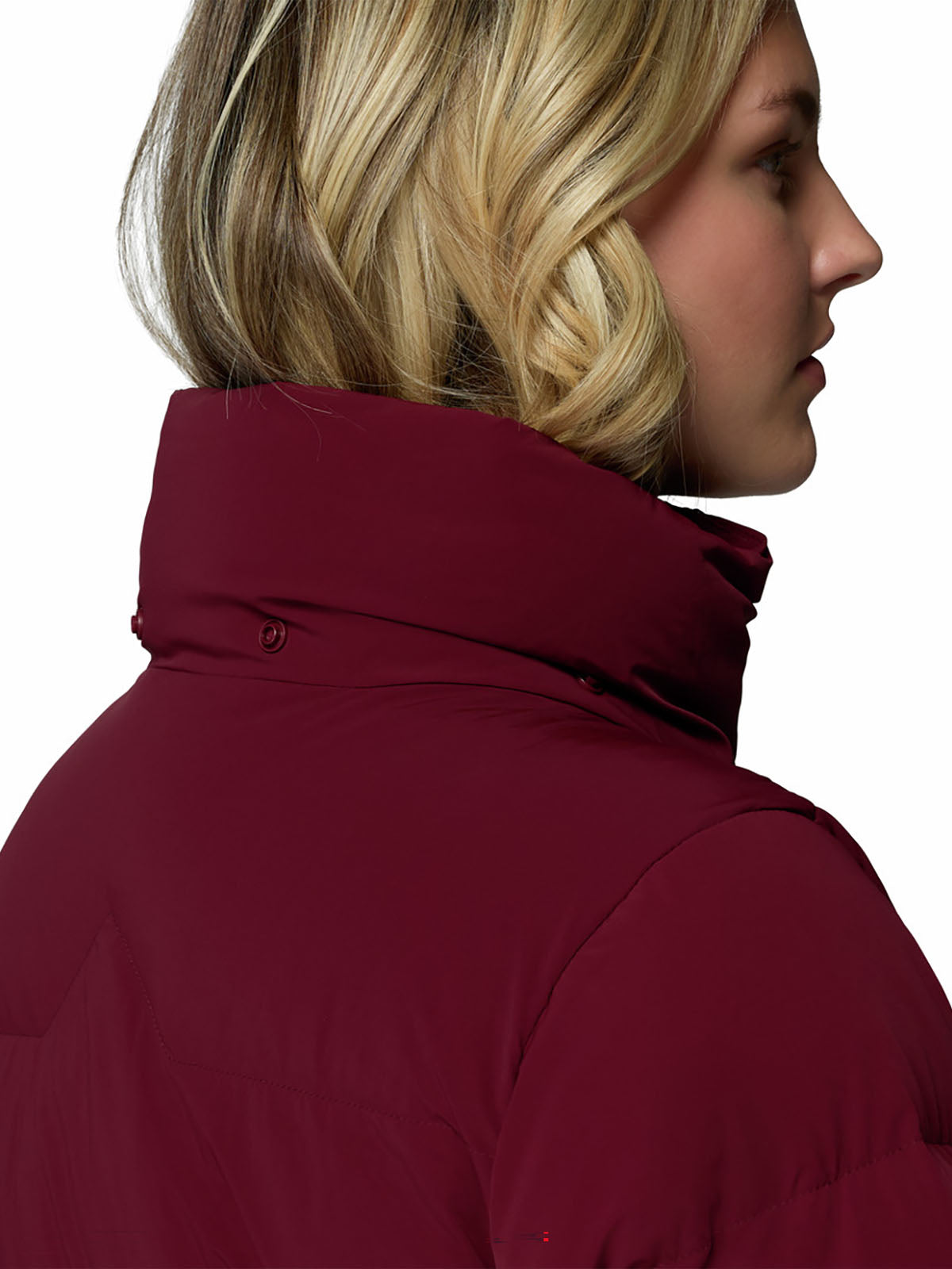 Casaca De Plumas Mujer Amaze Puff™ Guinda