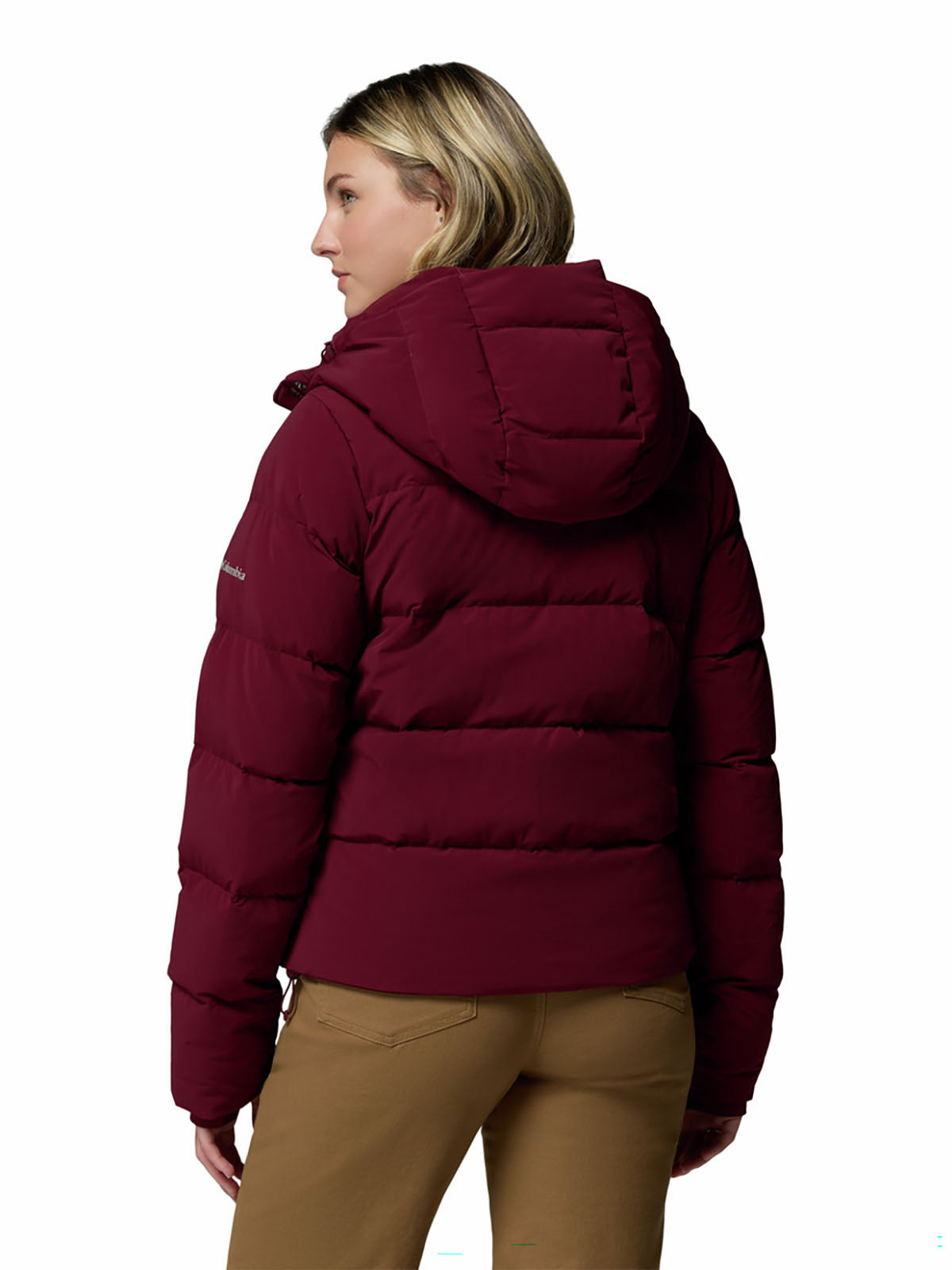 Casaca De Plumas Mujer Amaze Puff™ Guinda