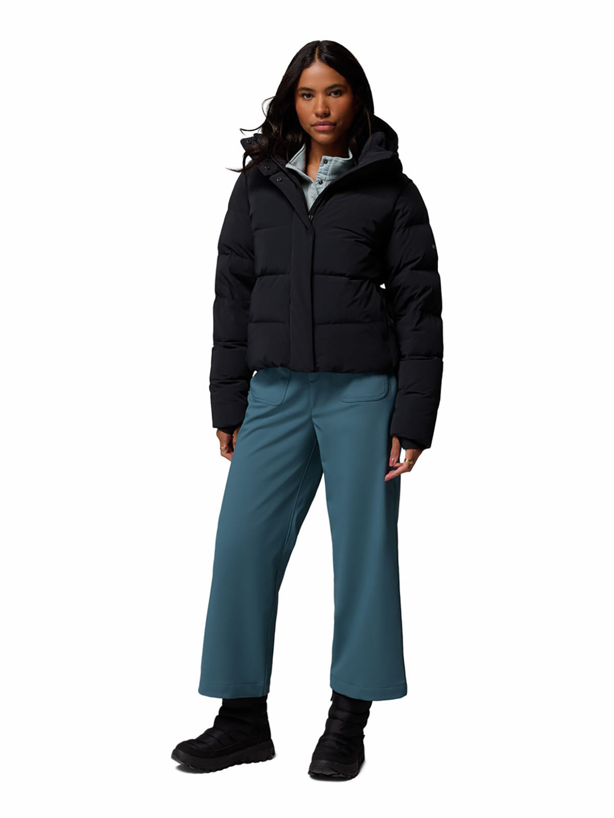 Casaca De Plumas Mujer Amaze Puff™ Negra