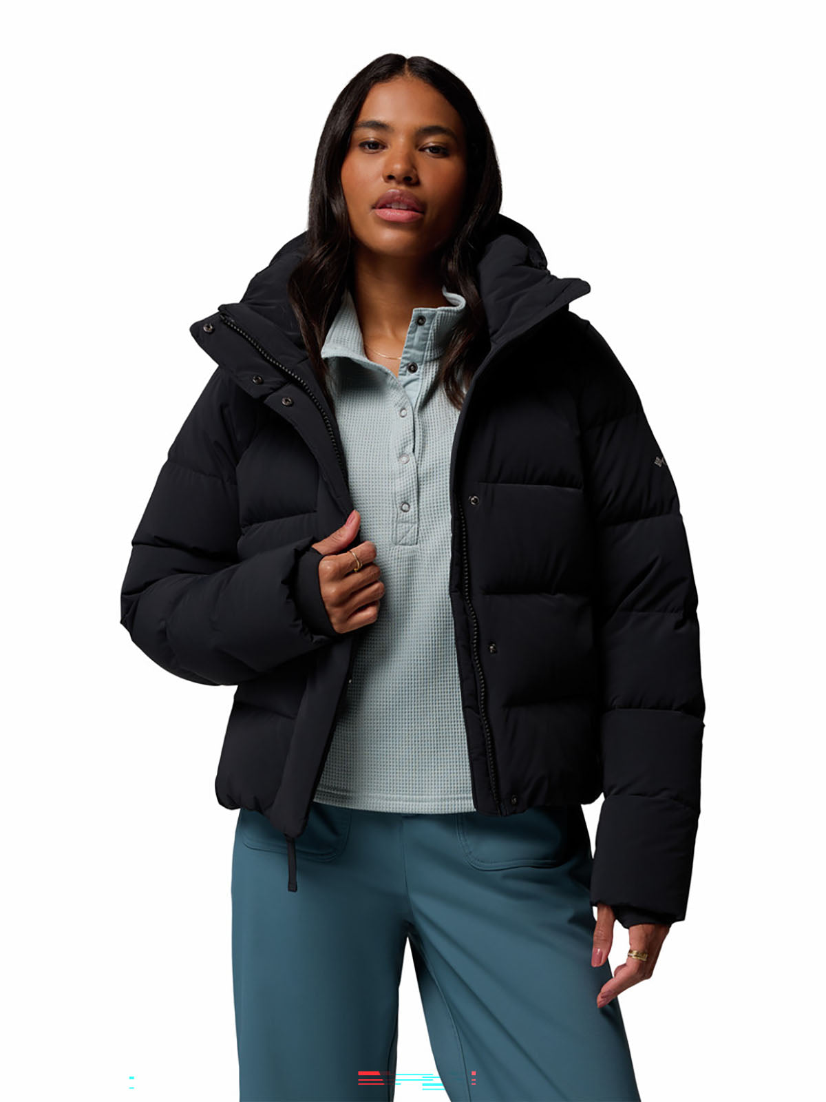 Casaca De Plumas Mujer Amaze Puff™ Negra